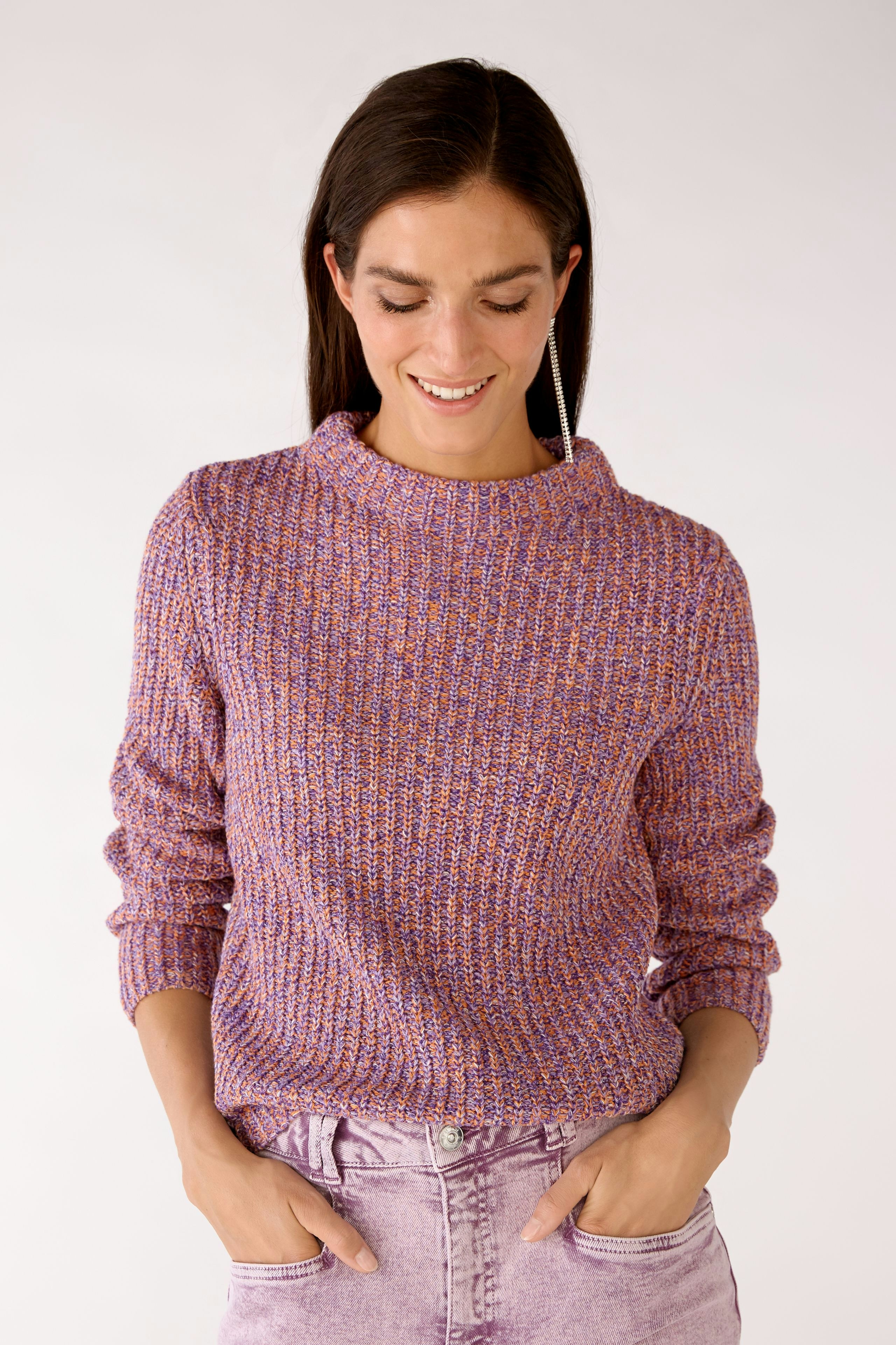 Bild 1 von Strickpullover - lilac violett in lilac violett | Oui