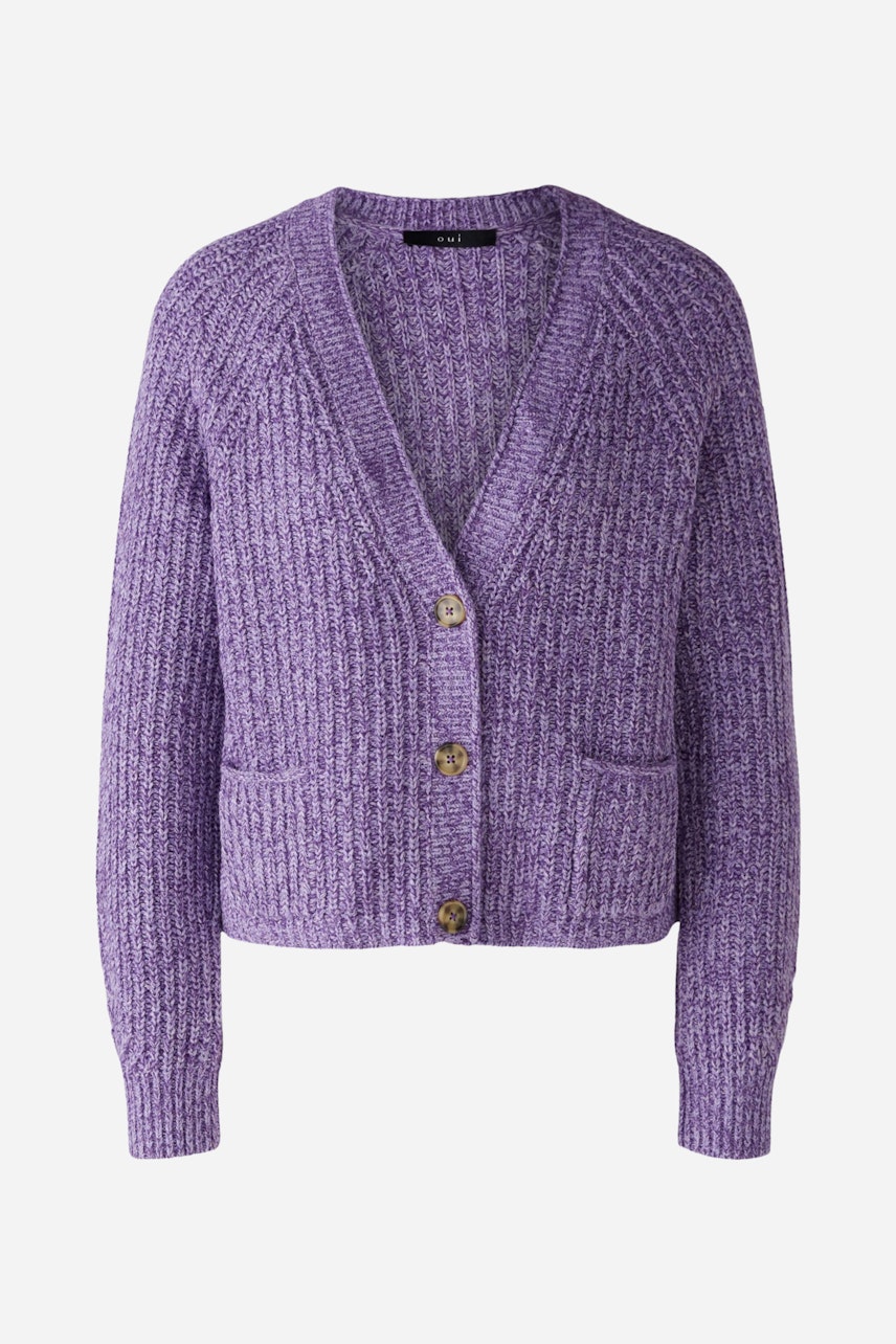 Bild 5 von LAFONYA Cardigan - dark violett violet in dark violett violet | Oui