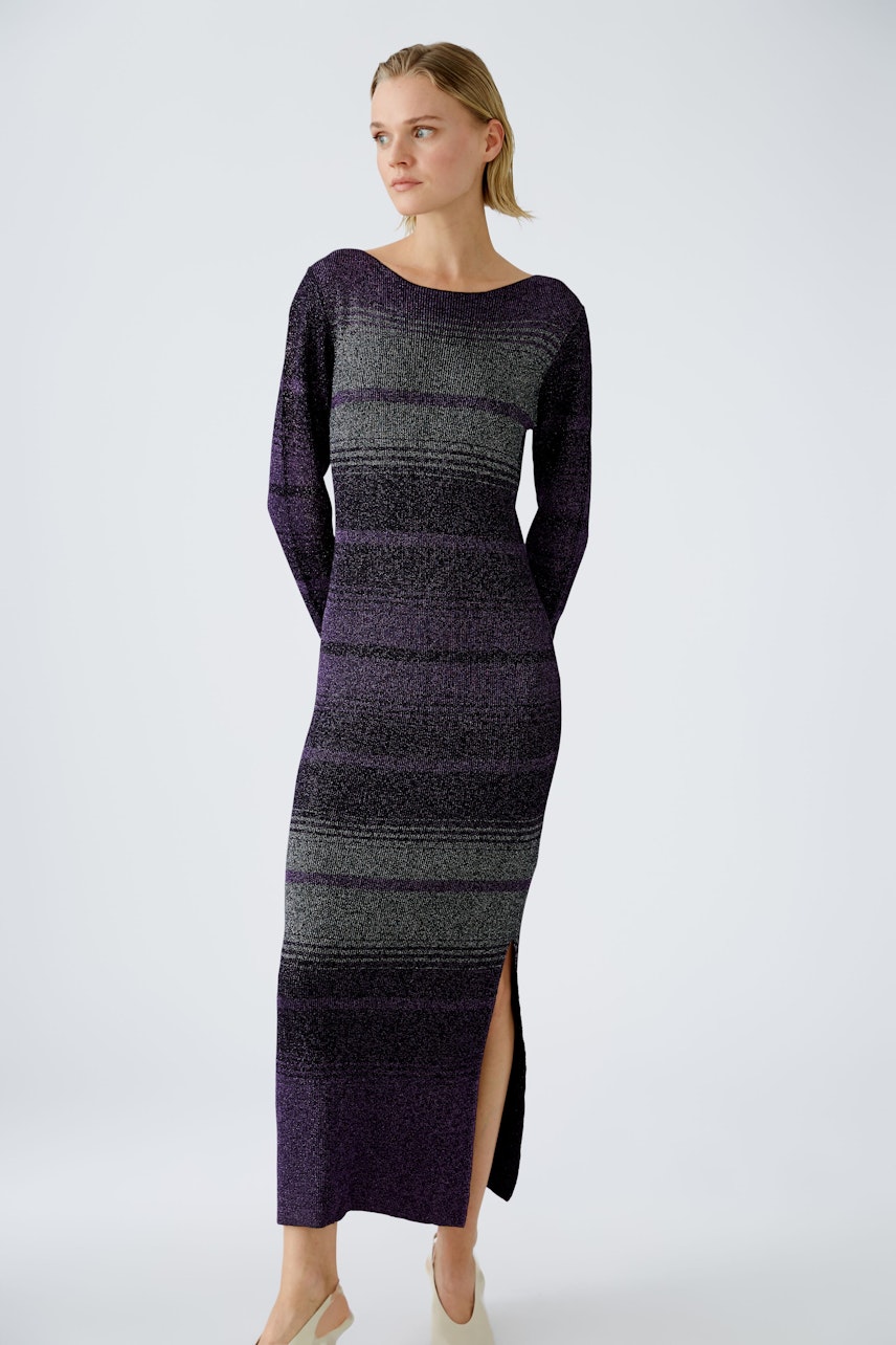 Bild 6 von Knitted dress - lilac grey in lilac grey | Oui