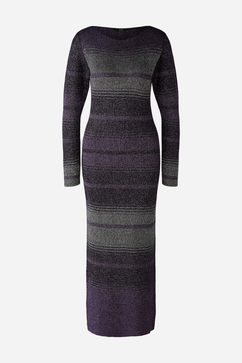 Knitted dress - lilac grey