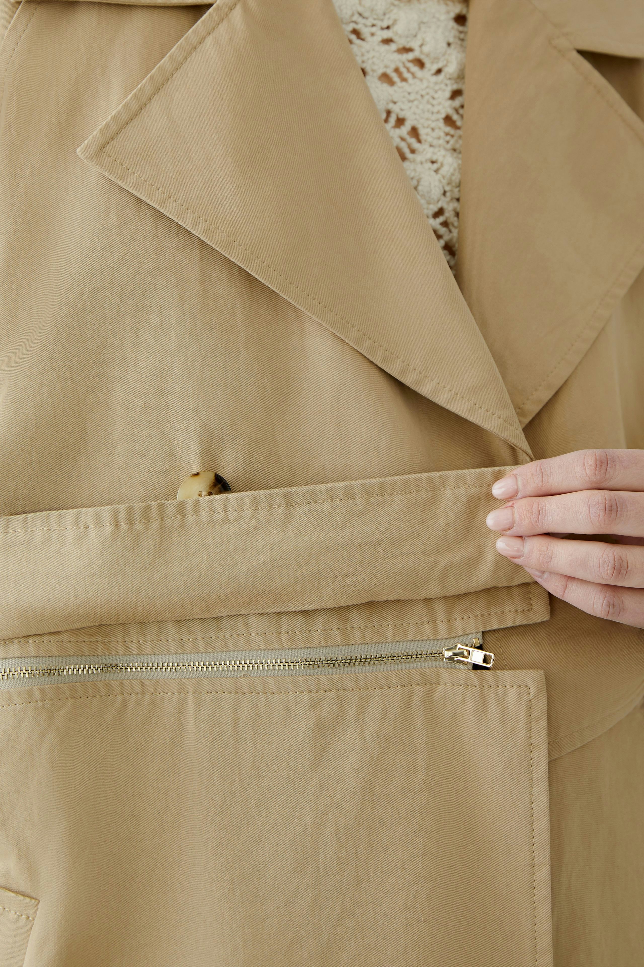 Trench coat - desert tan