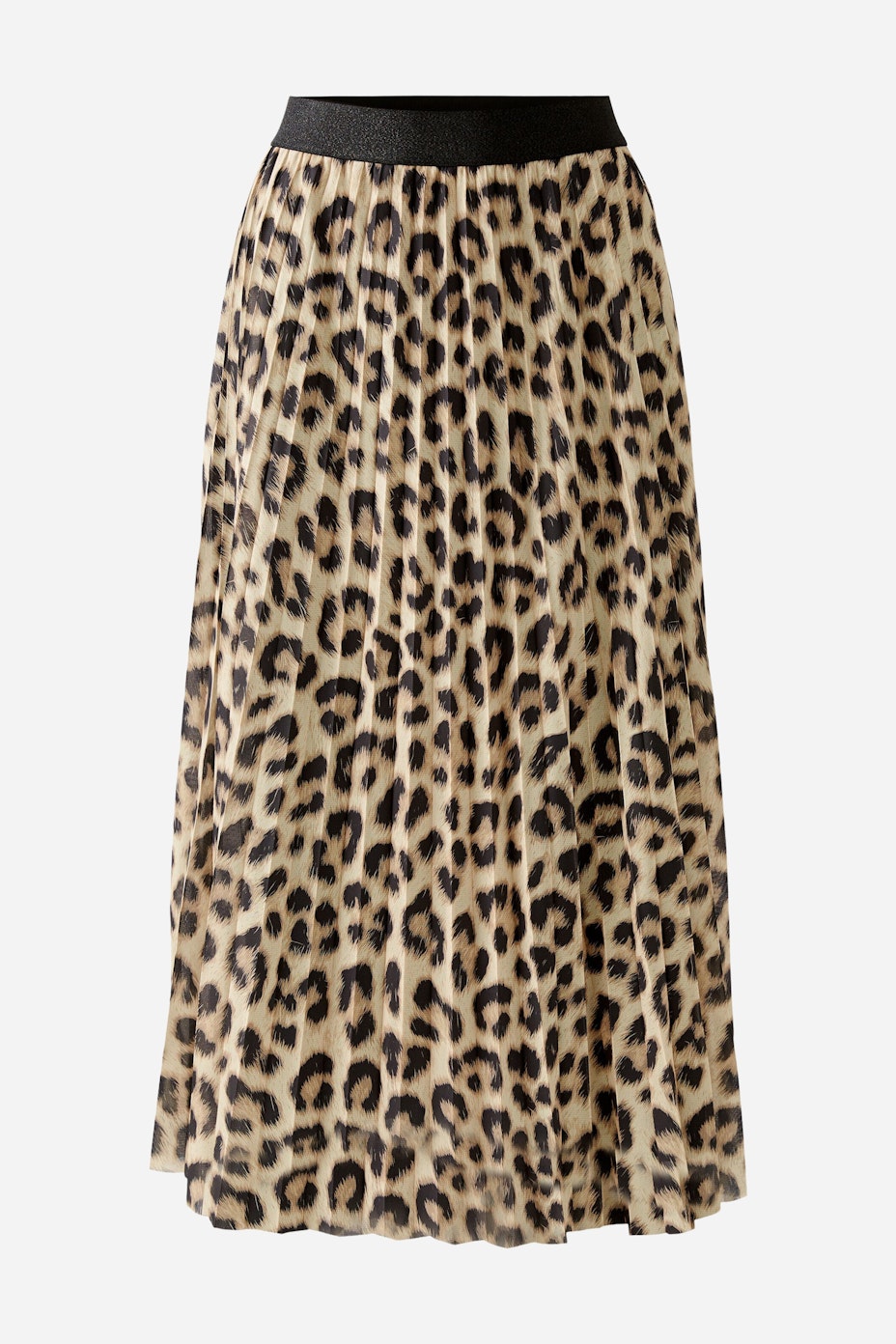 A-line skirt: Elegant women's skirt in leopard print, featuring a flattering silhouette and comfortable waistband.