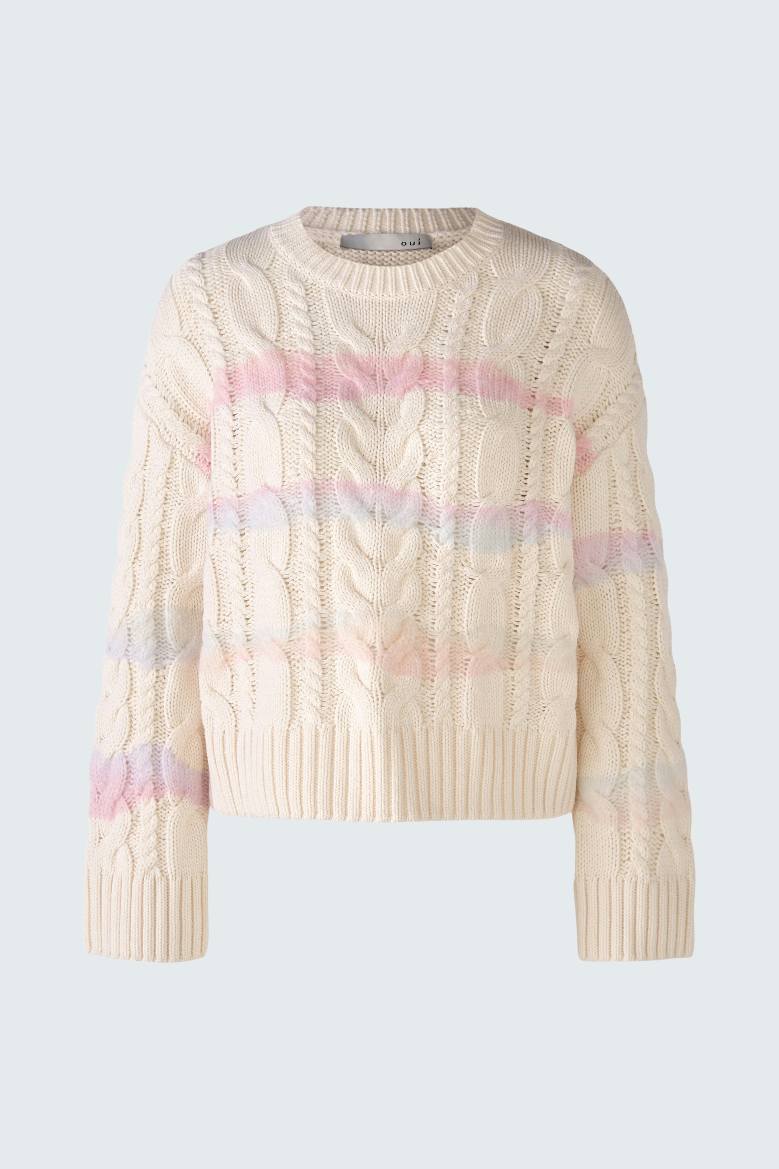 Bild 7 von Knitted pullover - light blue rose in light blue rose | Oui