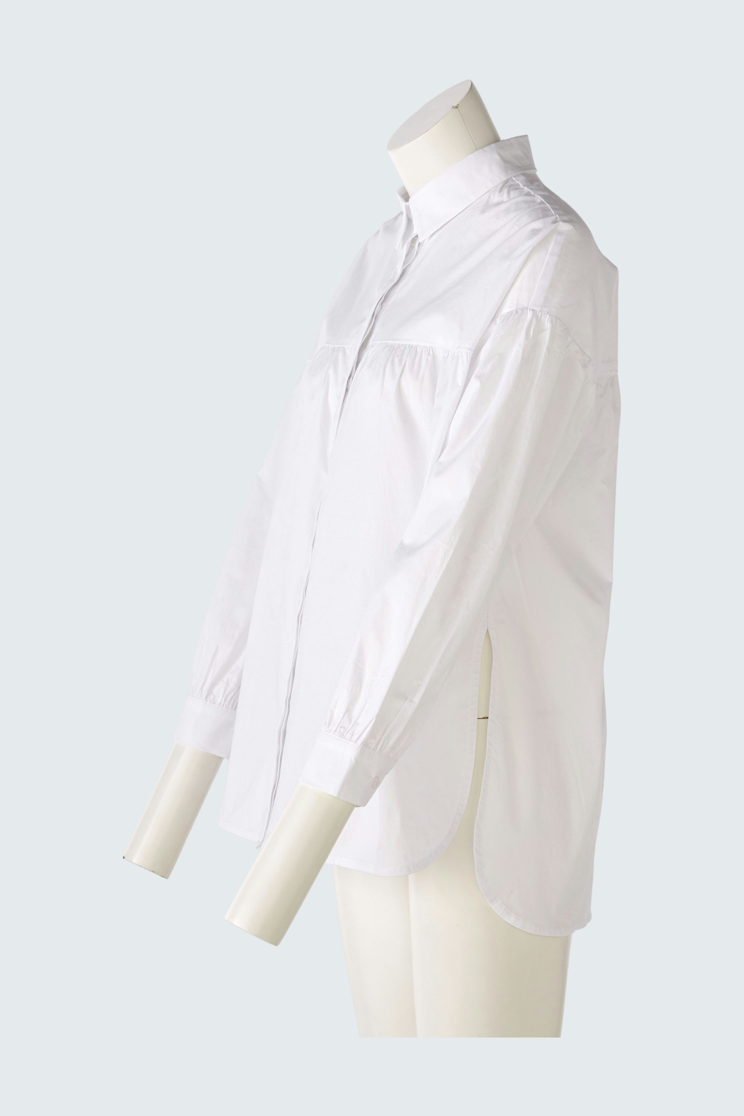 Bild 7 von Bluse - optic white in optic white | Oui