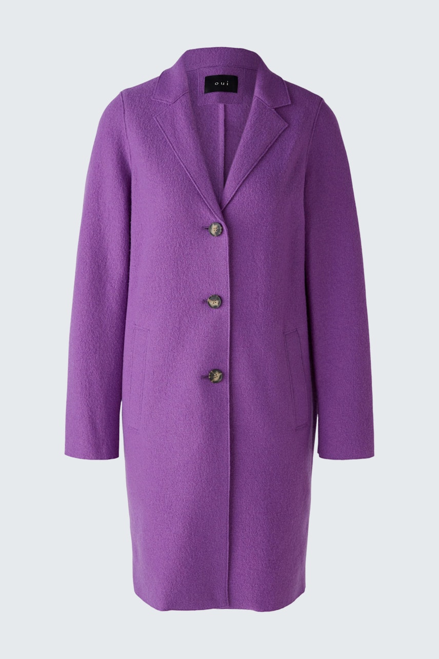 Bild 6 von MAYSON Coat - bright violet in bright violet | Oui