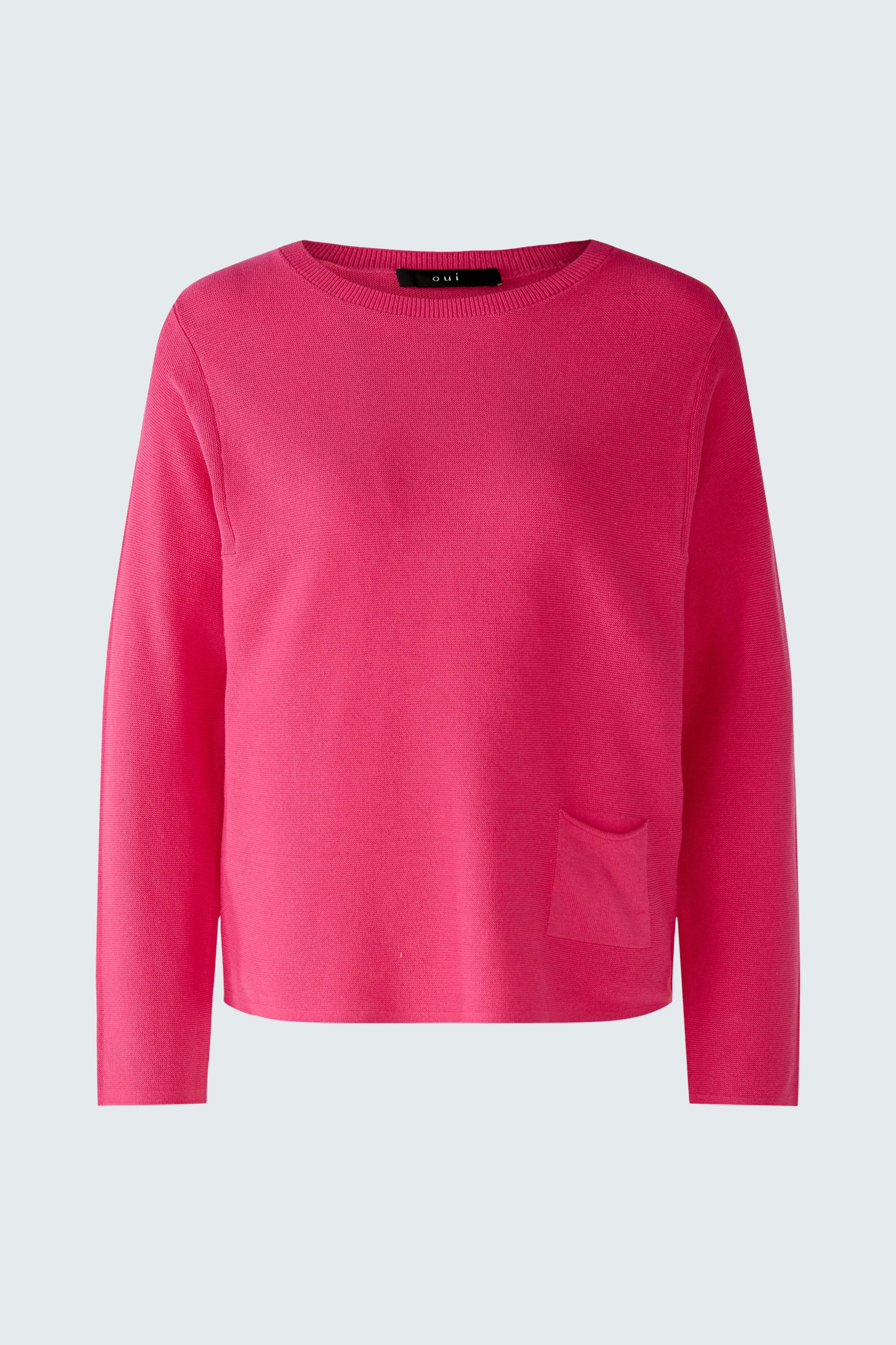 Bild 5 von KEIKO Pullover - dark pink in dark pink | Oui