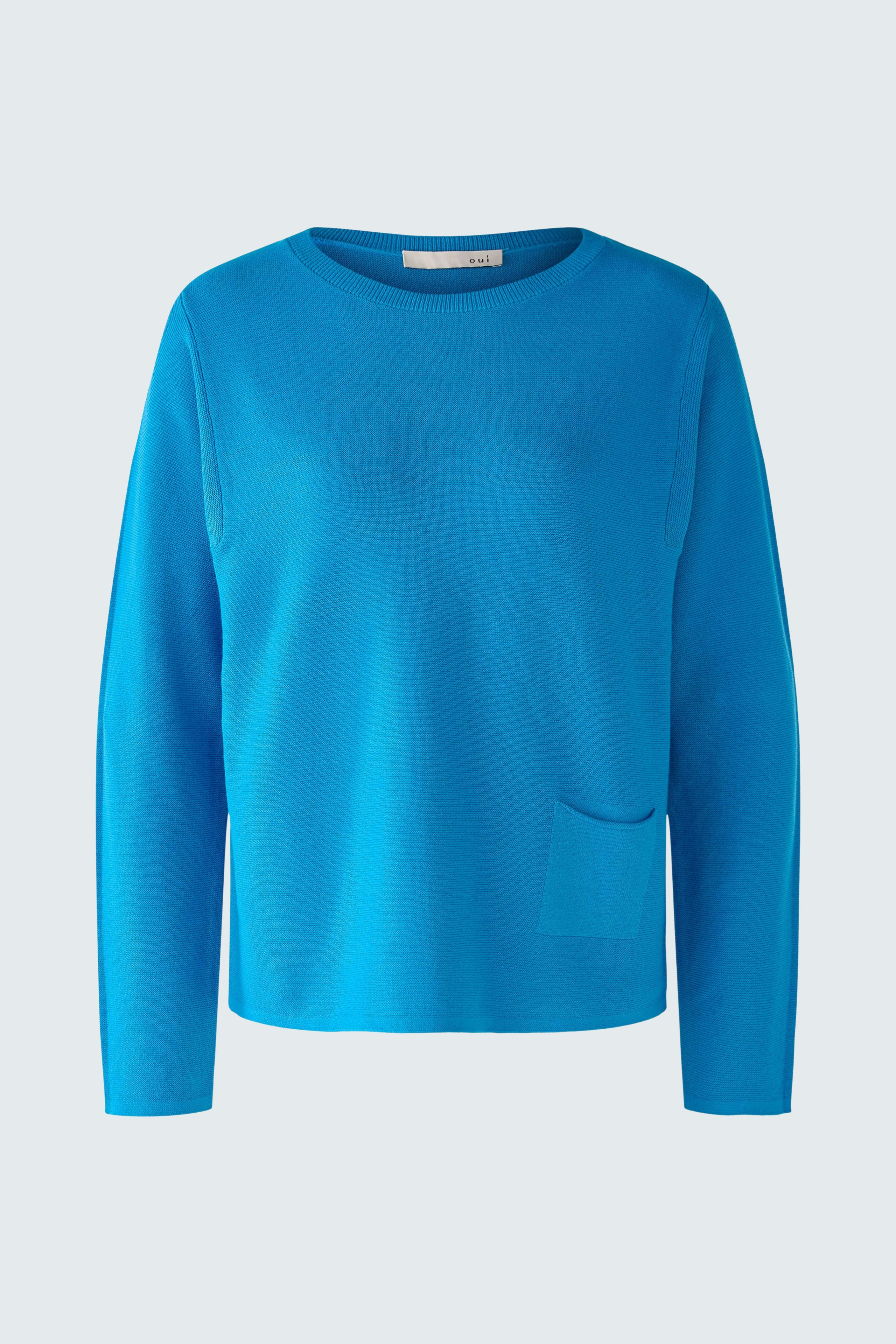 Bild 6 von KEIKO Pullover - blue jewel in blue jewel | Oui