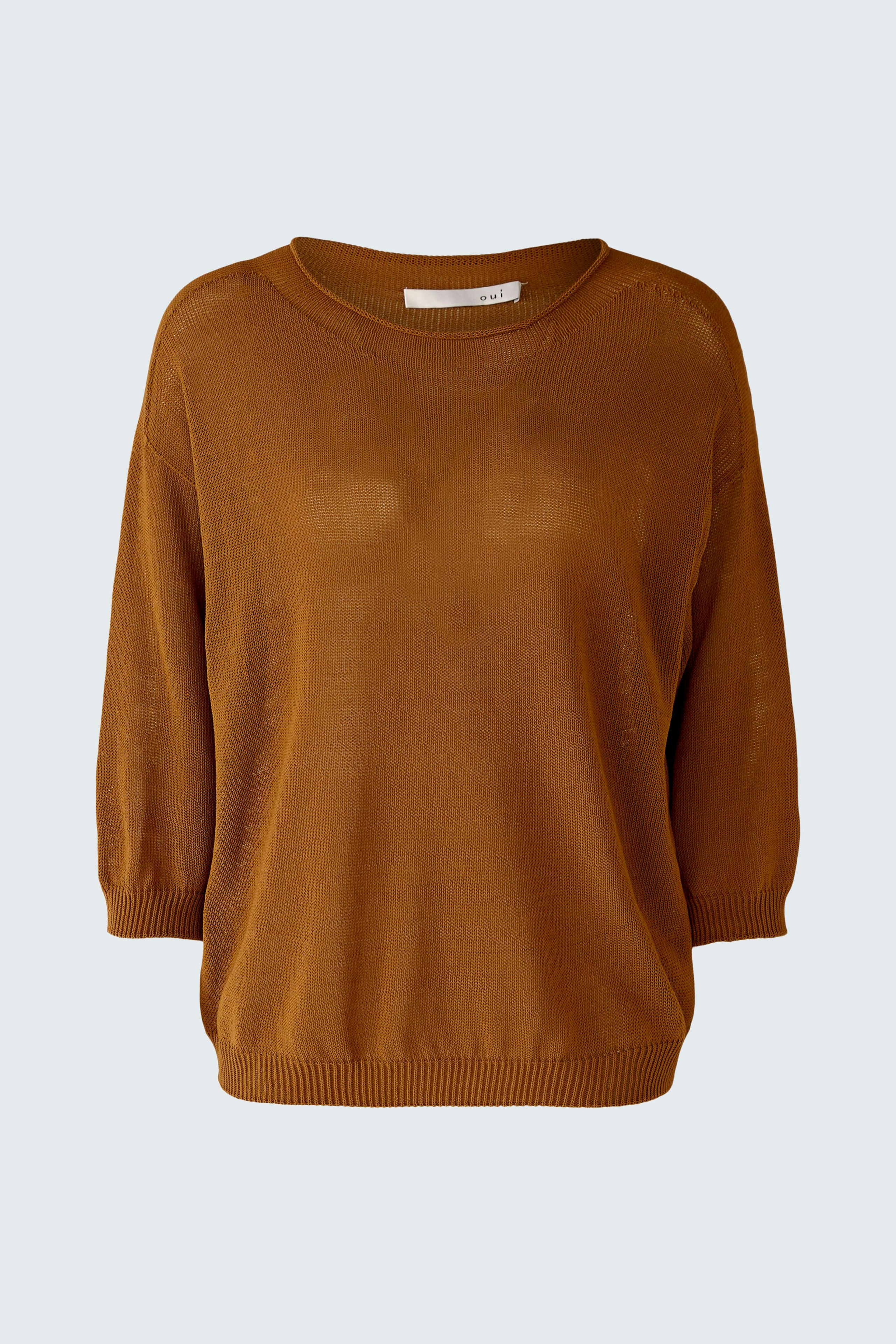 Bild 1 von Pullover - dark camel in dark camel | Oui
