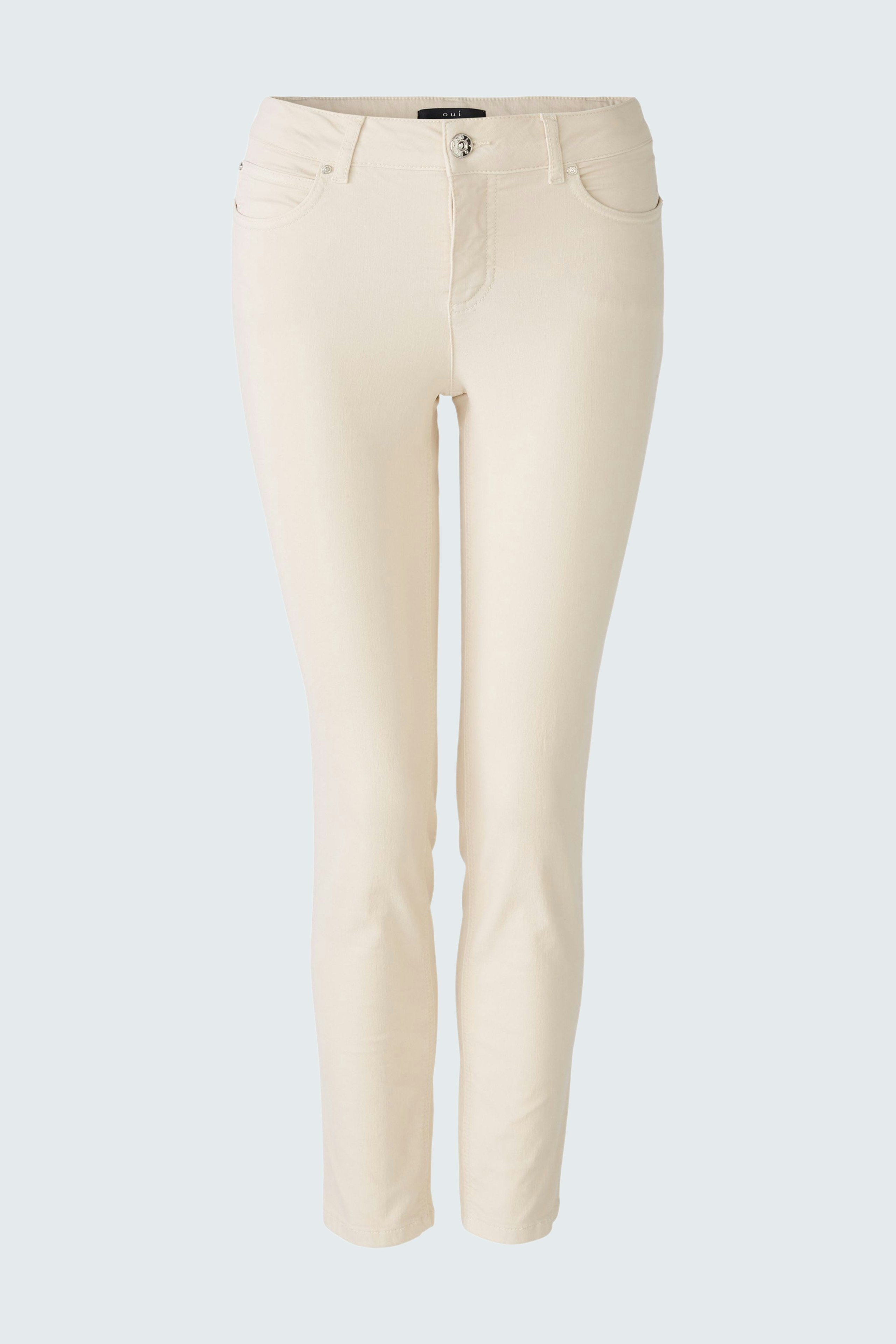 Bild 1 von BAXTOR cropped Jeggings - whitecap gray in whitecap gray | Oui