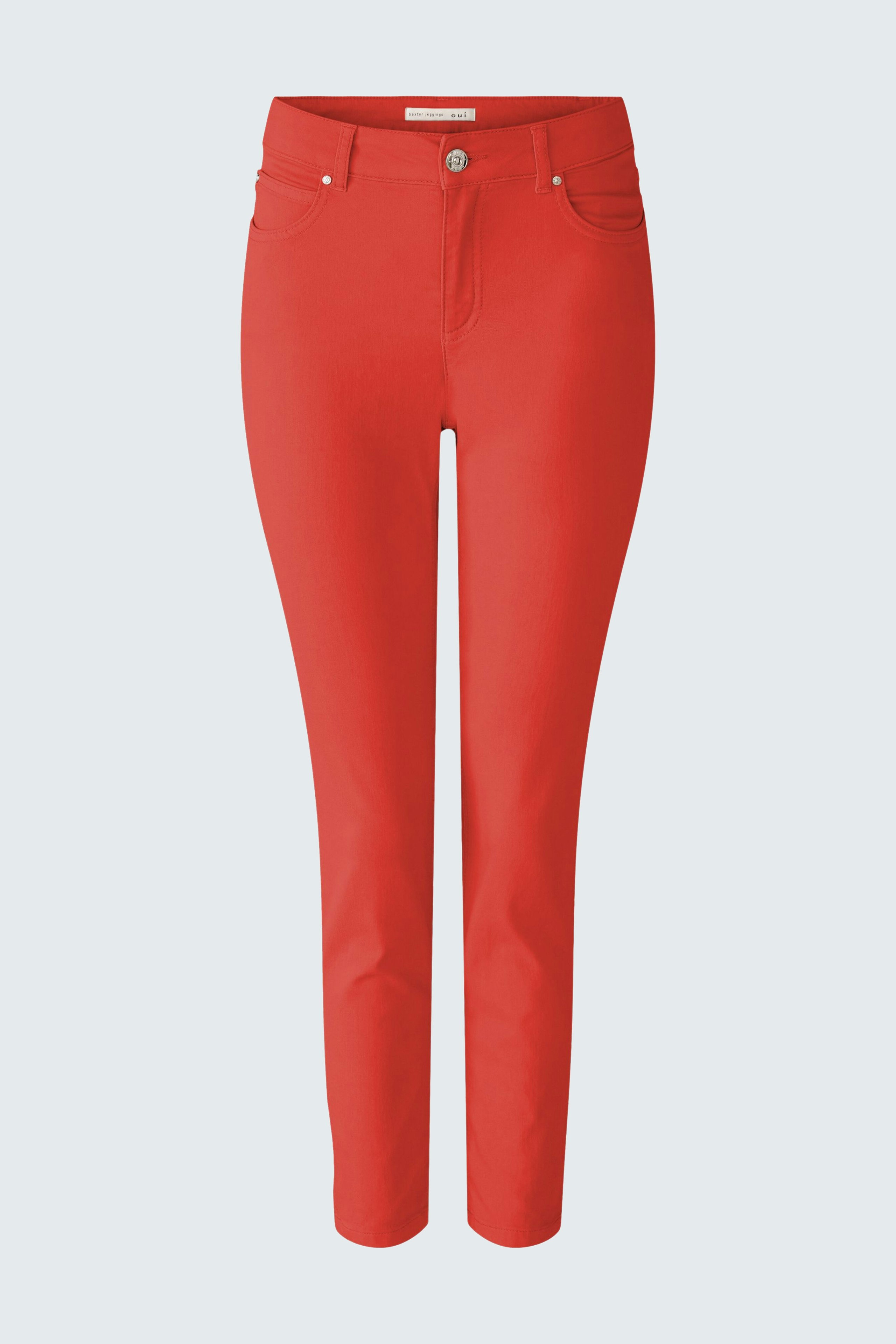 Bild 7 von BAXTOR cropped Jeggings - aura orange in aura orange | Oui