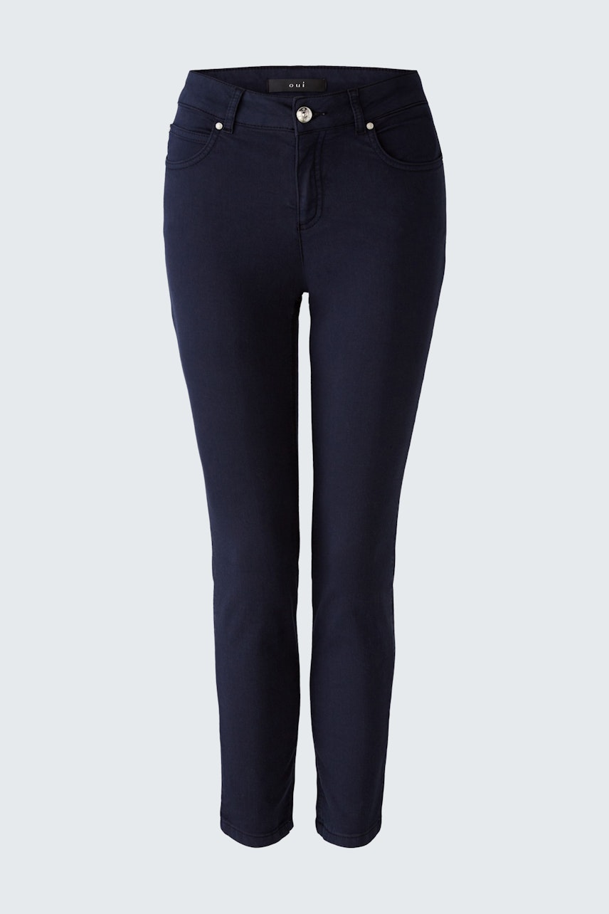 Bild 8 von BAXTOR cropped Jeggings - darkblue in darkblue | Oui