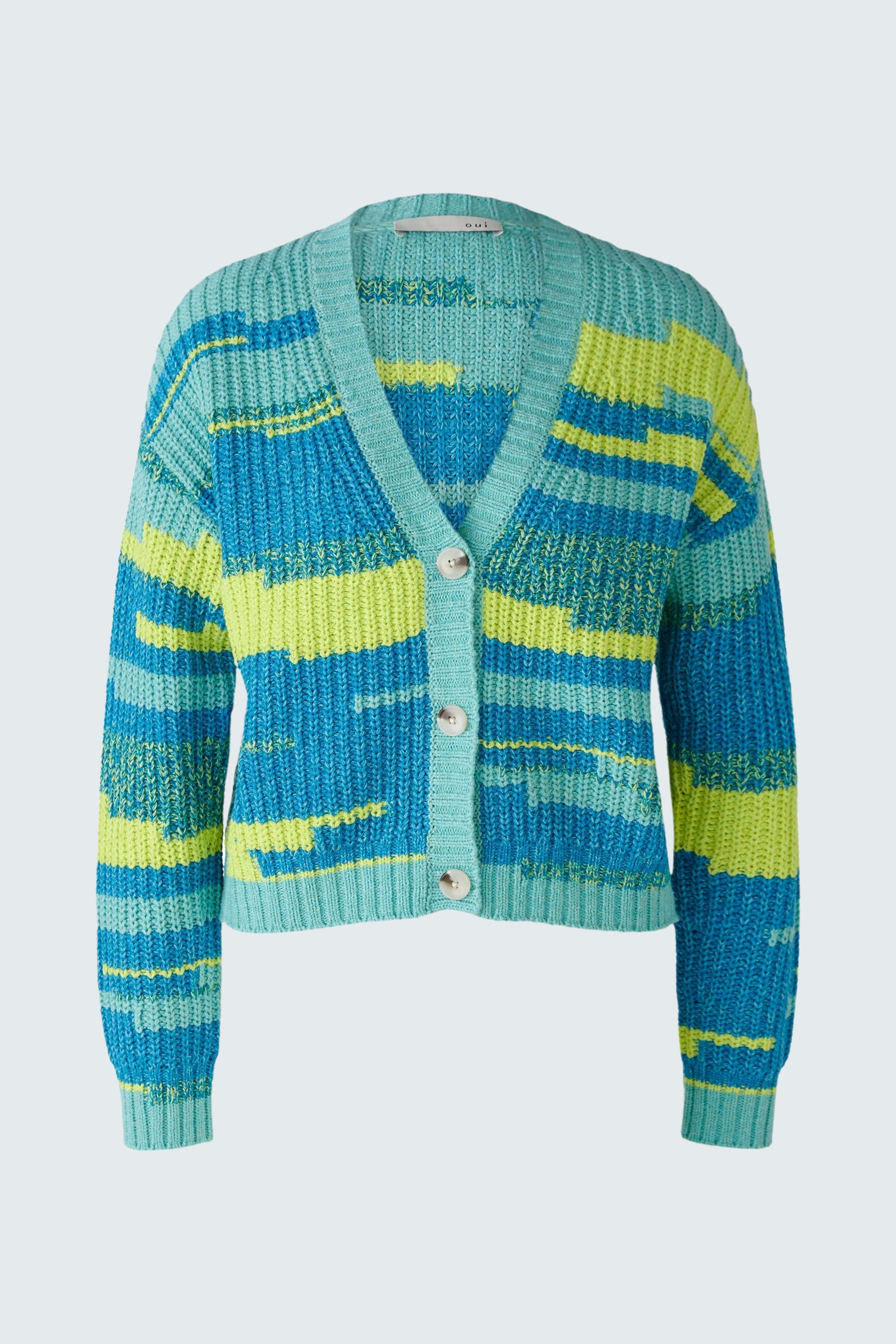 Bild 6 von Strickjacke - light green blue in light green blue | Oui