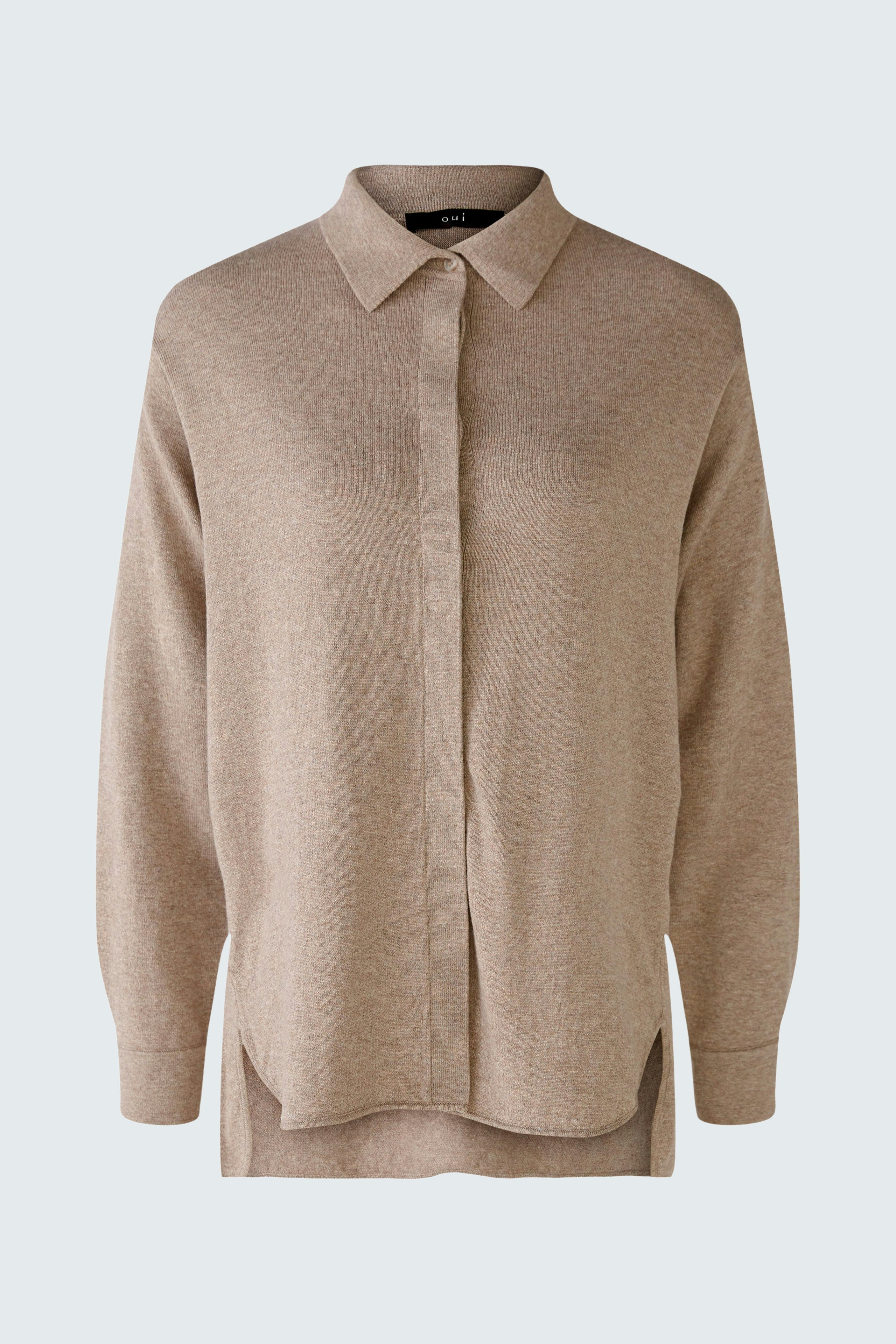 Bild 6 von Strickjacke - Taupe Melange in Taupe Melange | Oui