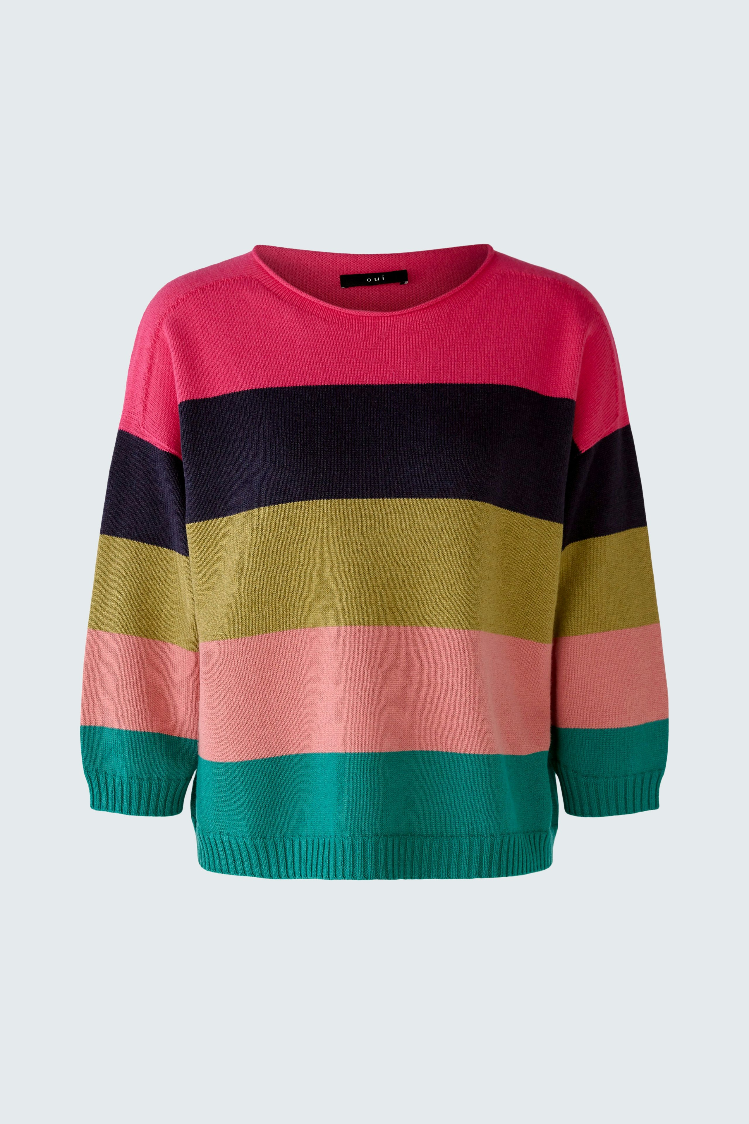 Bild 5 von pullover - pink green in pink green | Oui