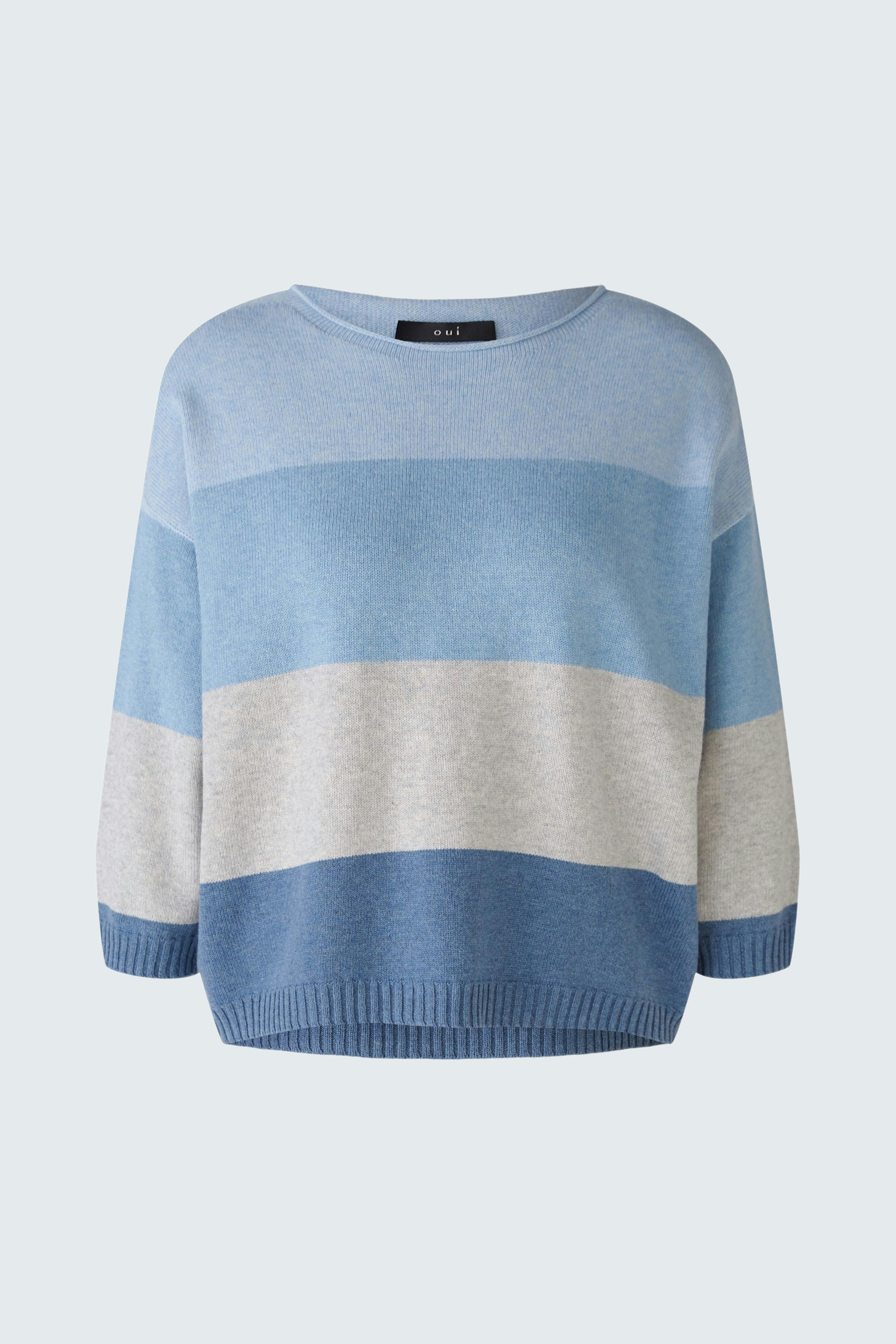 Bild 5 von Pullover - light blue grey in light blue grey | Oui