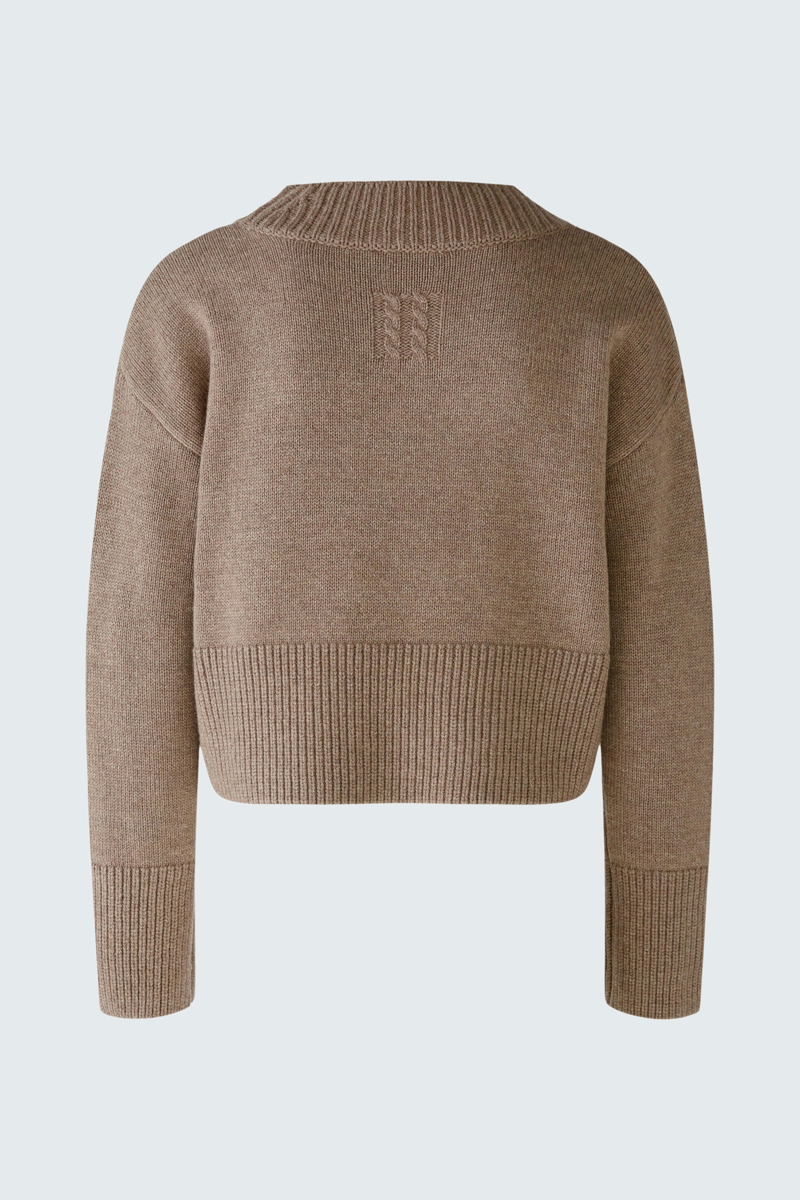 Bild 8 von Pullover - Taupe Melange in Taupe Melange | Oui