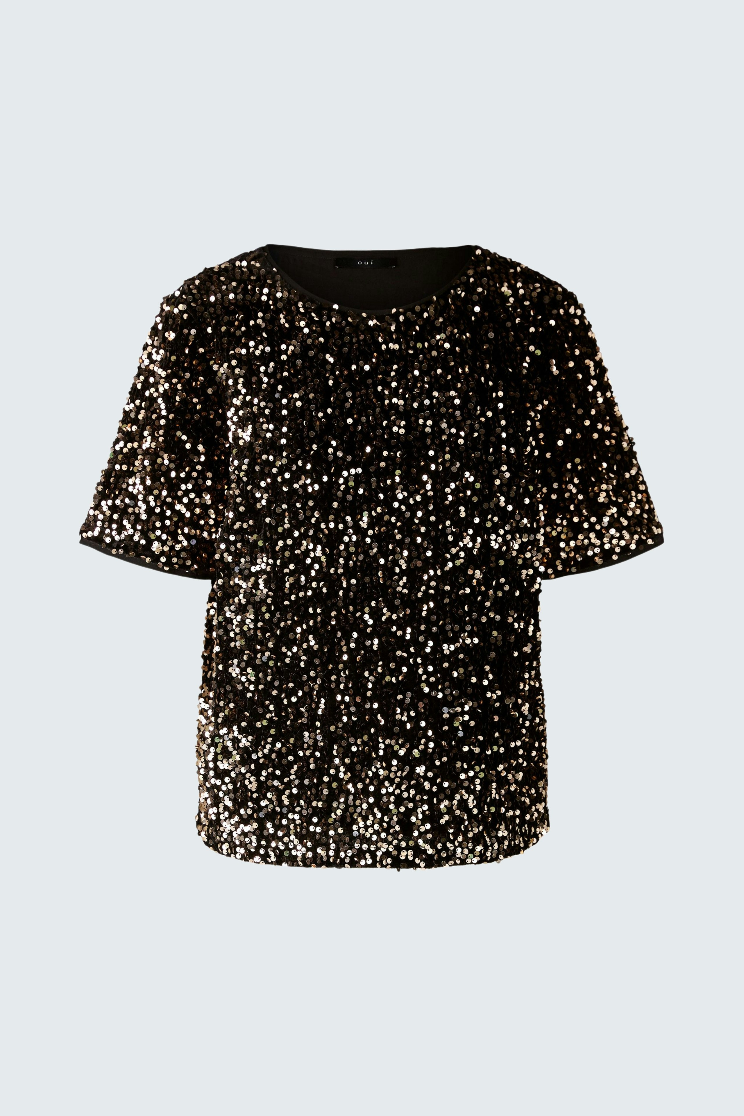 Bild 7 von Blouse top - gold black in gold black | Oui