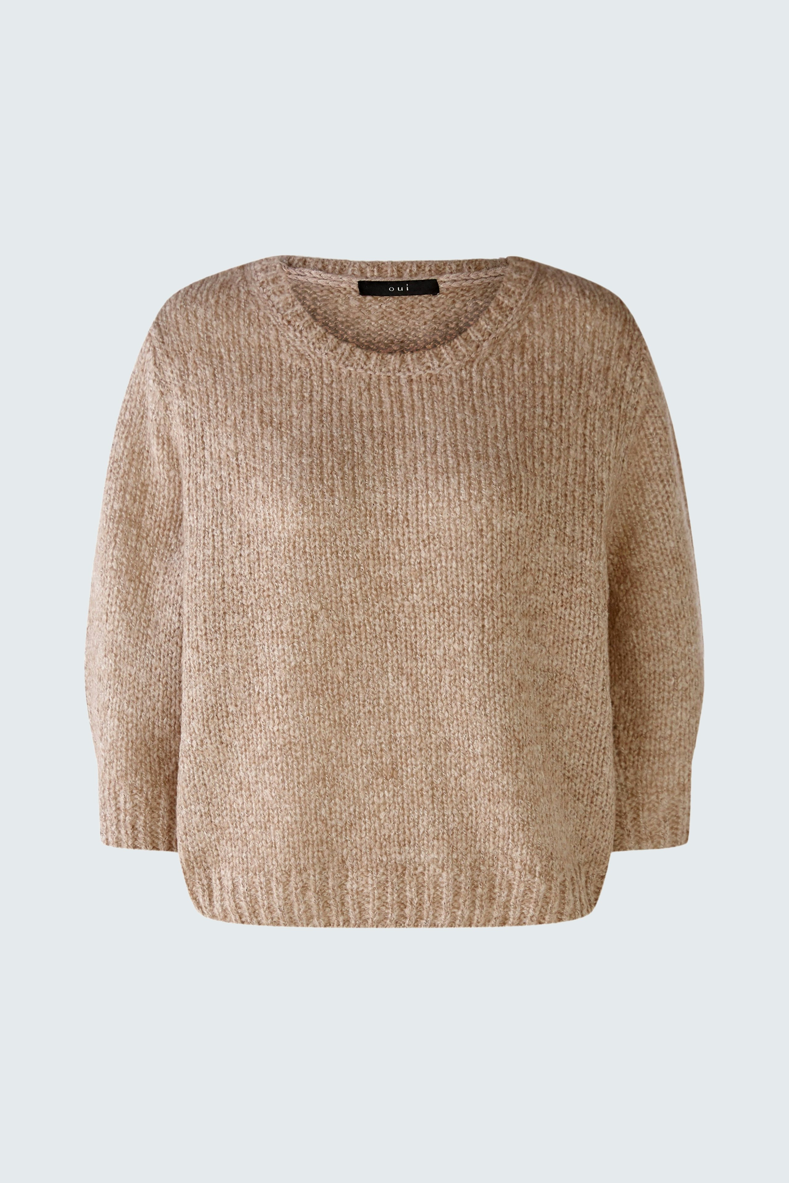 Bild 1 von Pullover - Taupe Melange in Taupe Melange | Oui