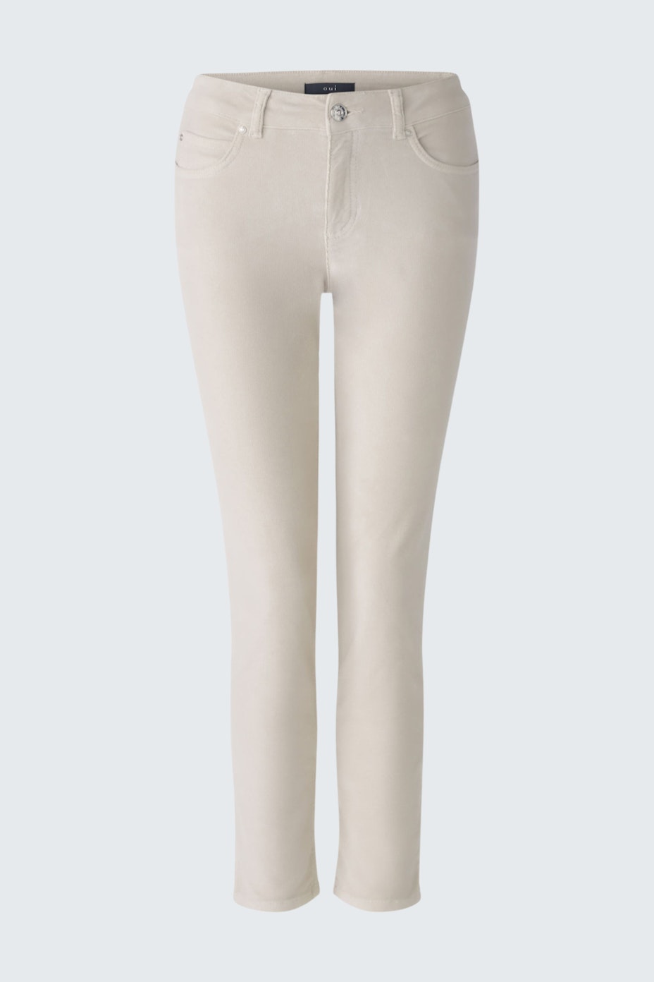 BAXTOR Cord Jeggings - light stone