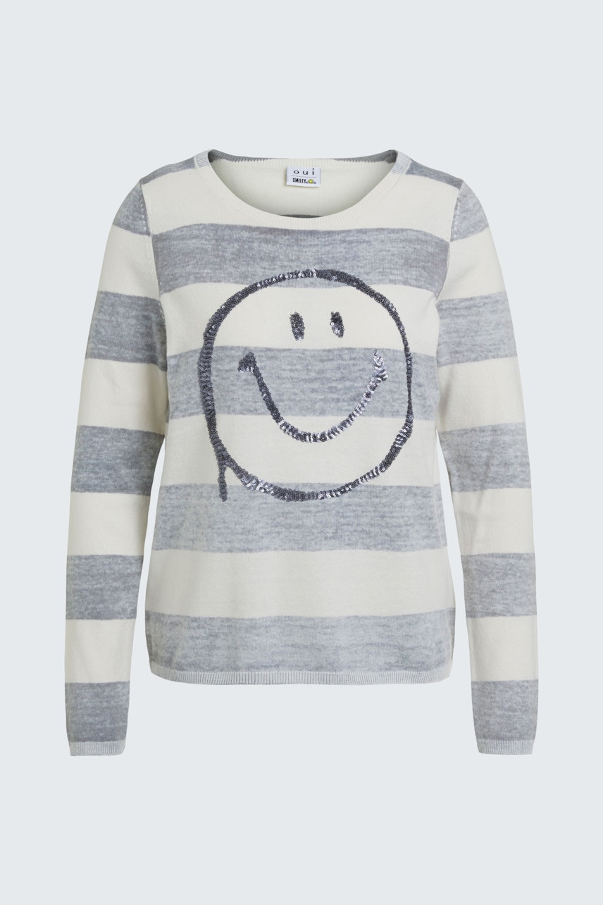 Bild 8 von Pullover - light grey white in light grey white | Oui