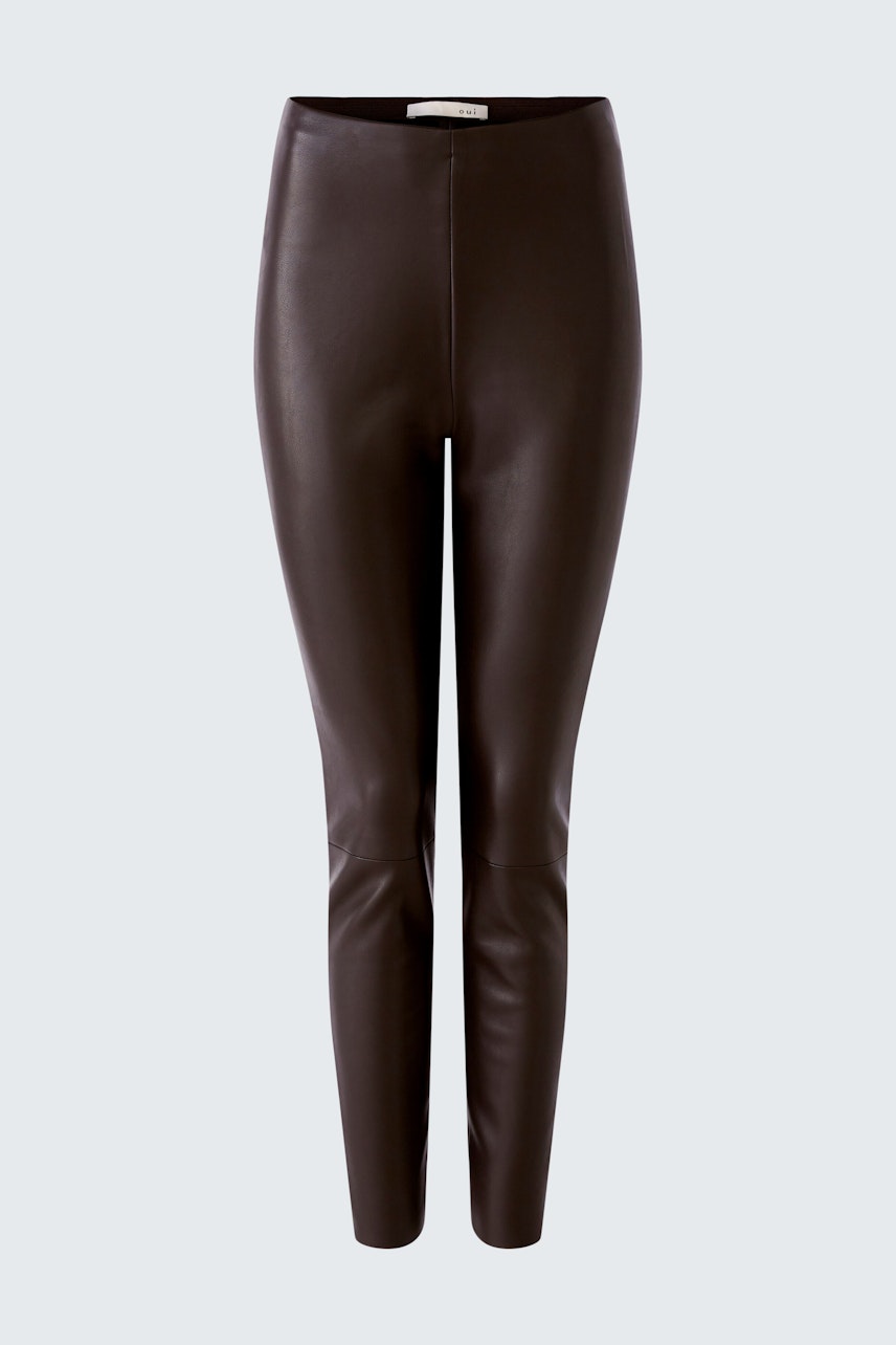 Bild 6 von CHASEY Leggings - dark brown in dark brown | Oui