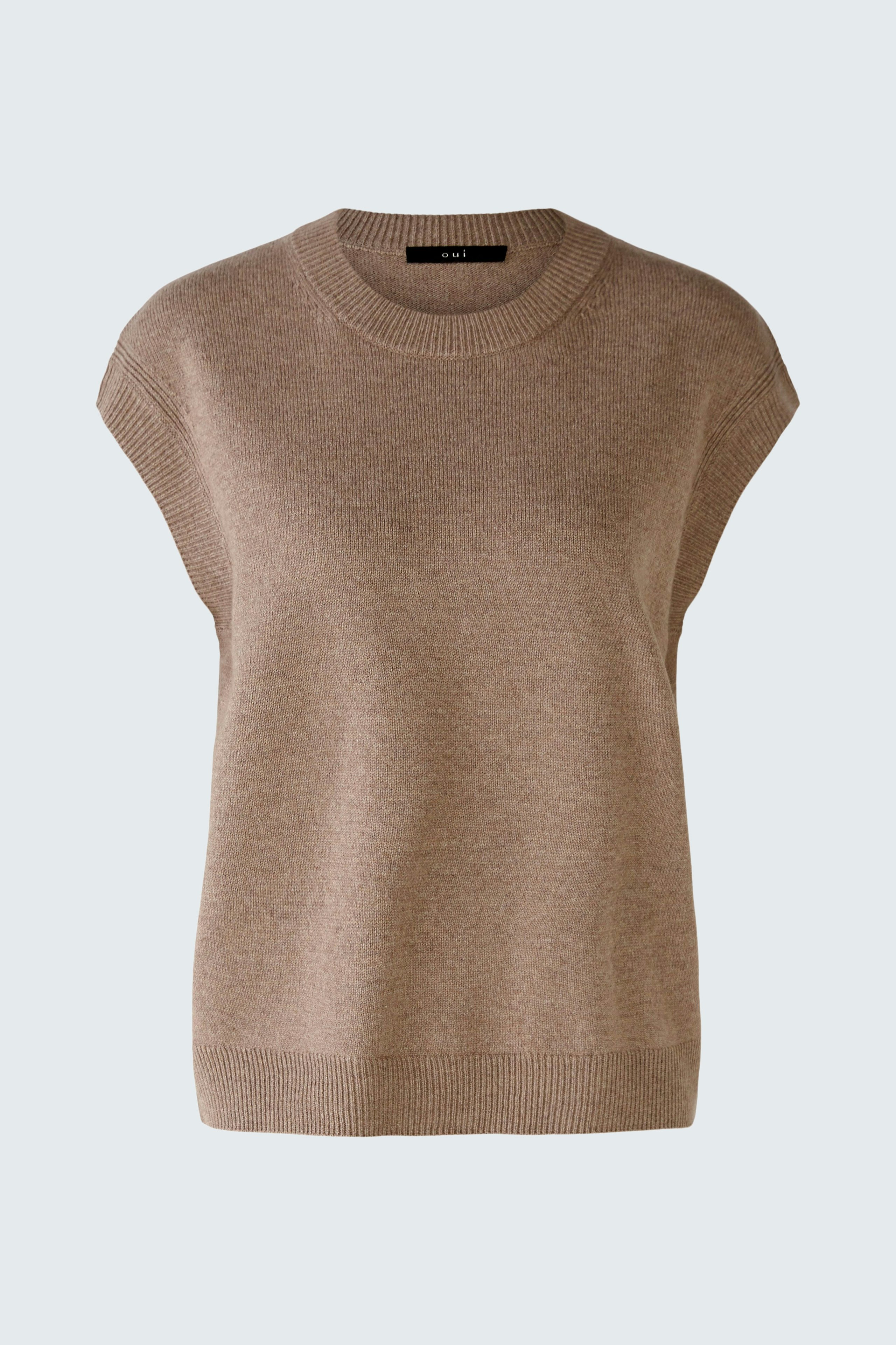 Bild 1 von Pullunder - Taupe Melange in Taupe Melange | Oui