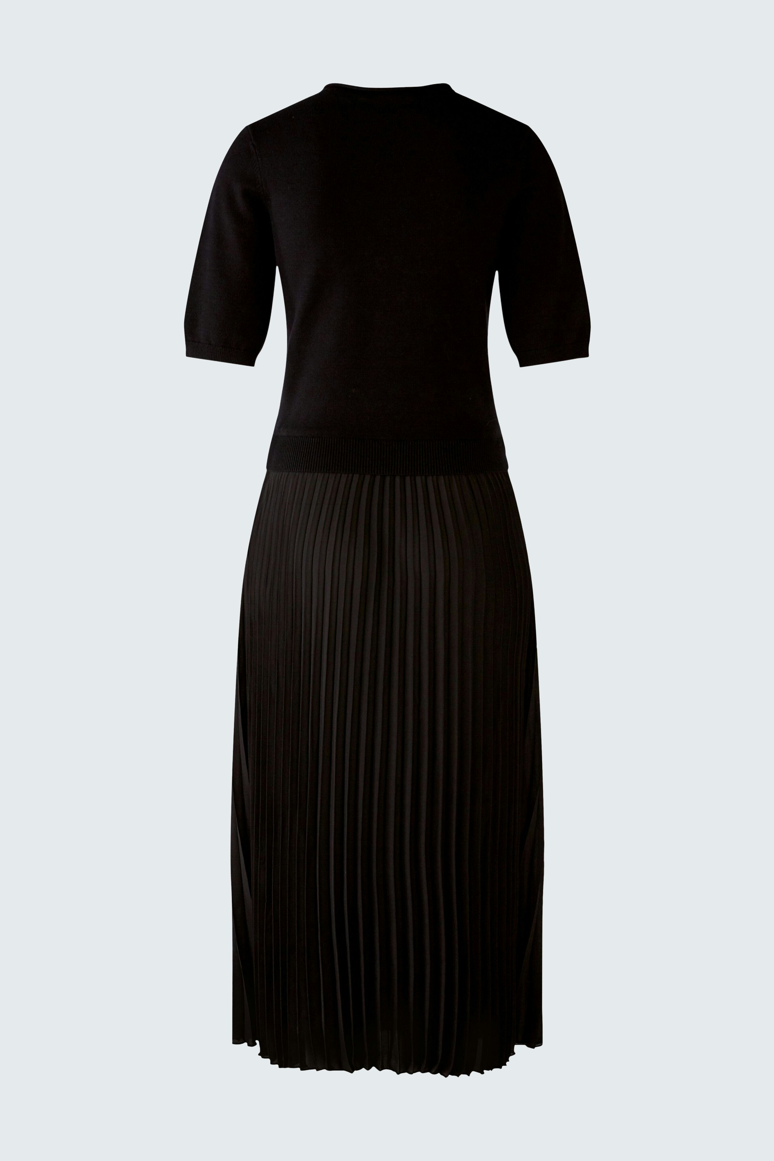 Bild 2 von Knitted dress - black in black | Oui
