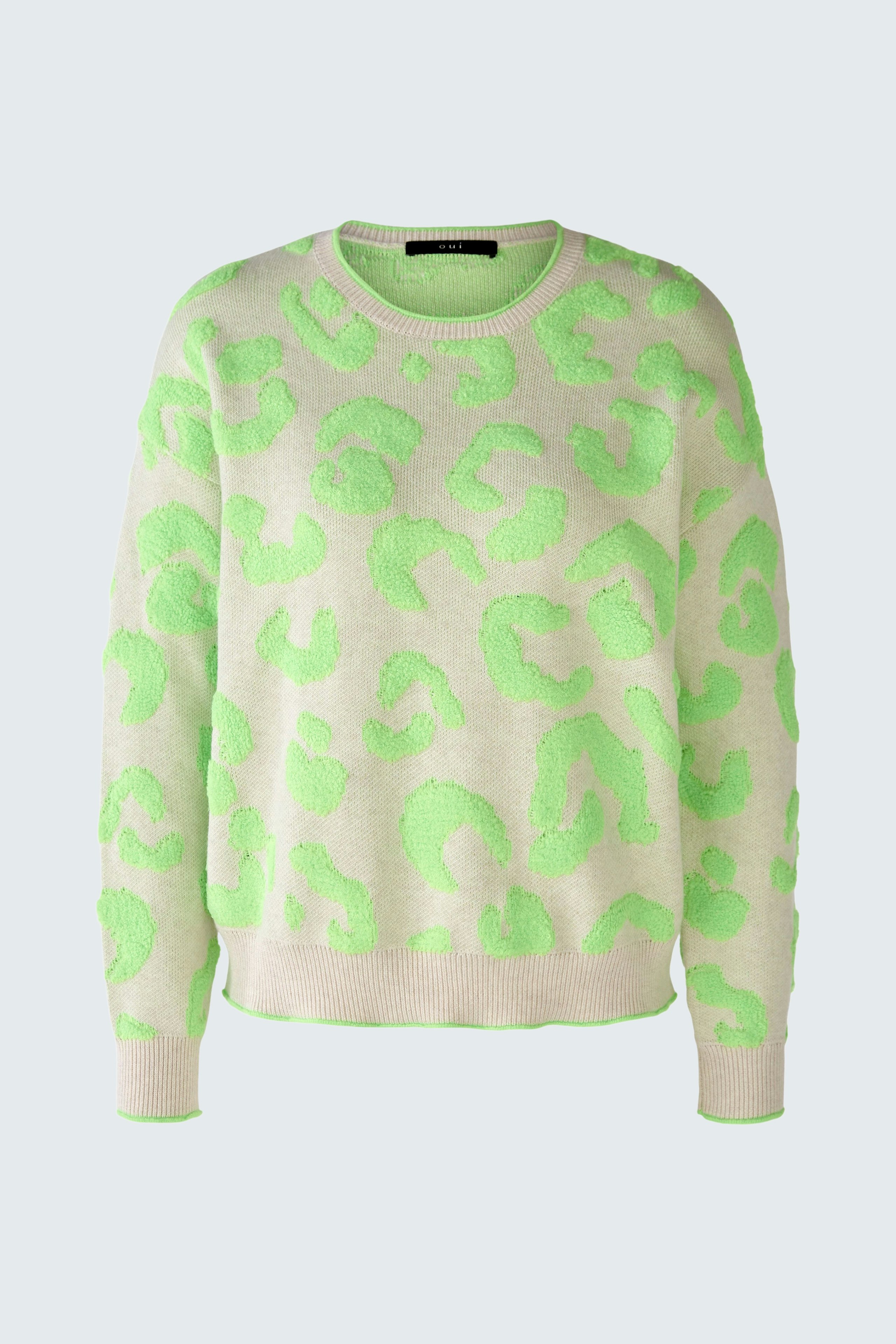 Bild 6 von Pullover - white green in white green | Oui