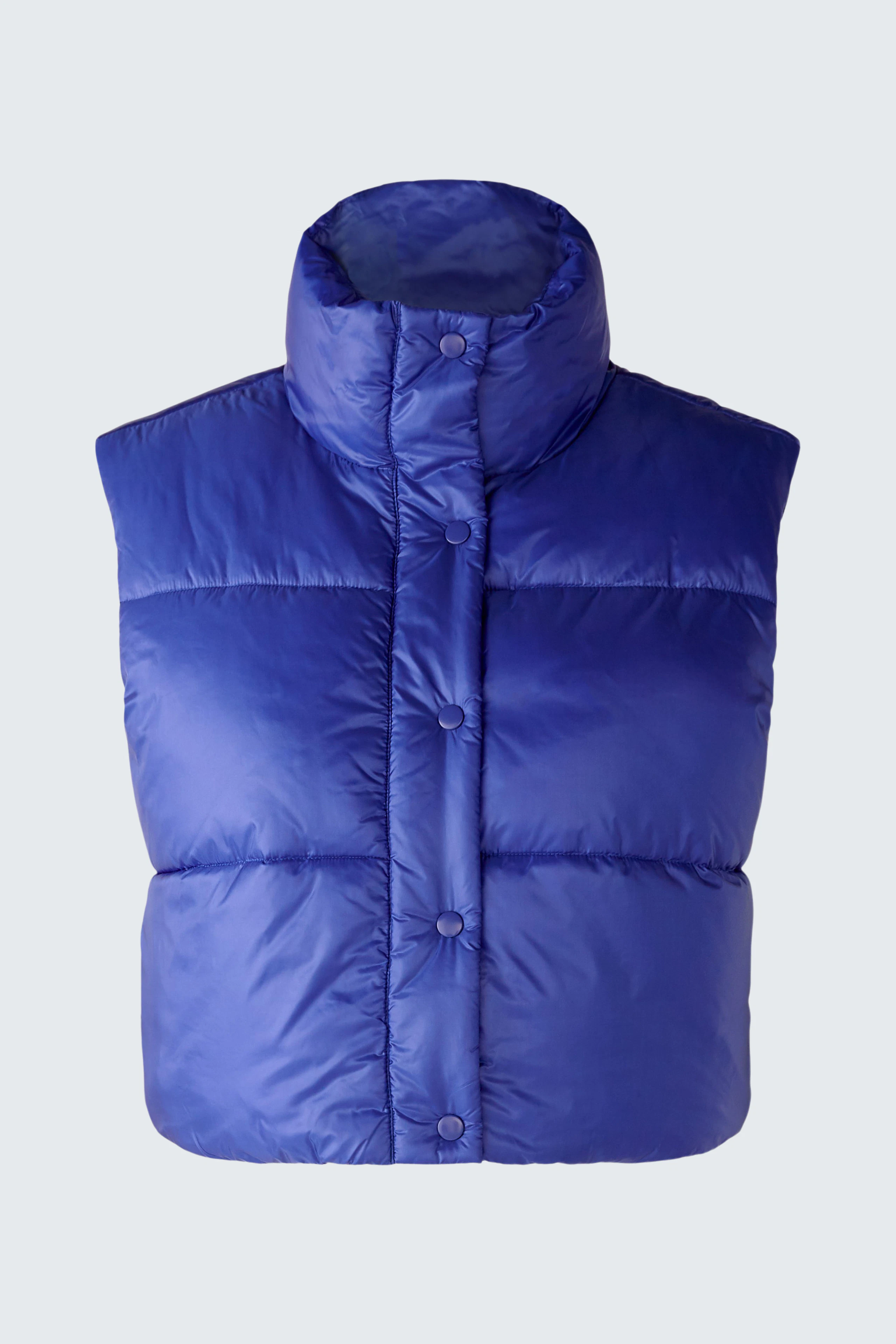 Image 7 of Outdoor waistcoat - blue in blue | Oui