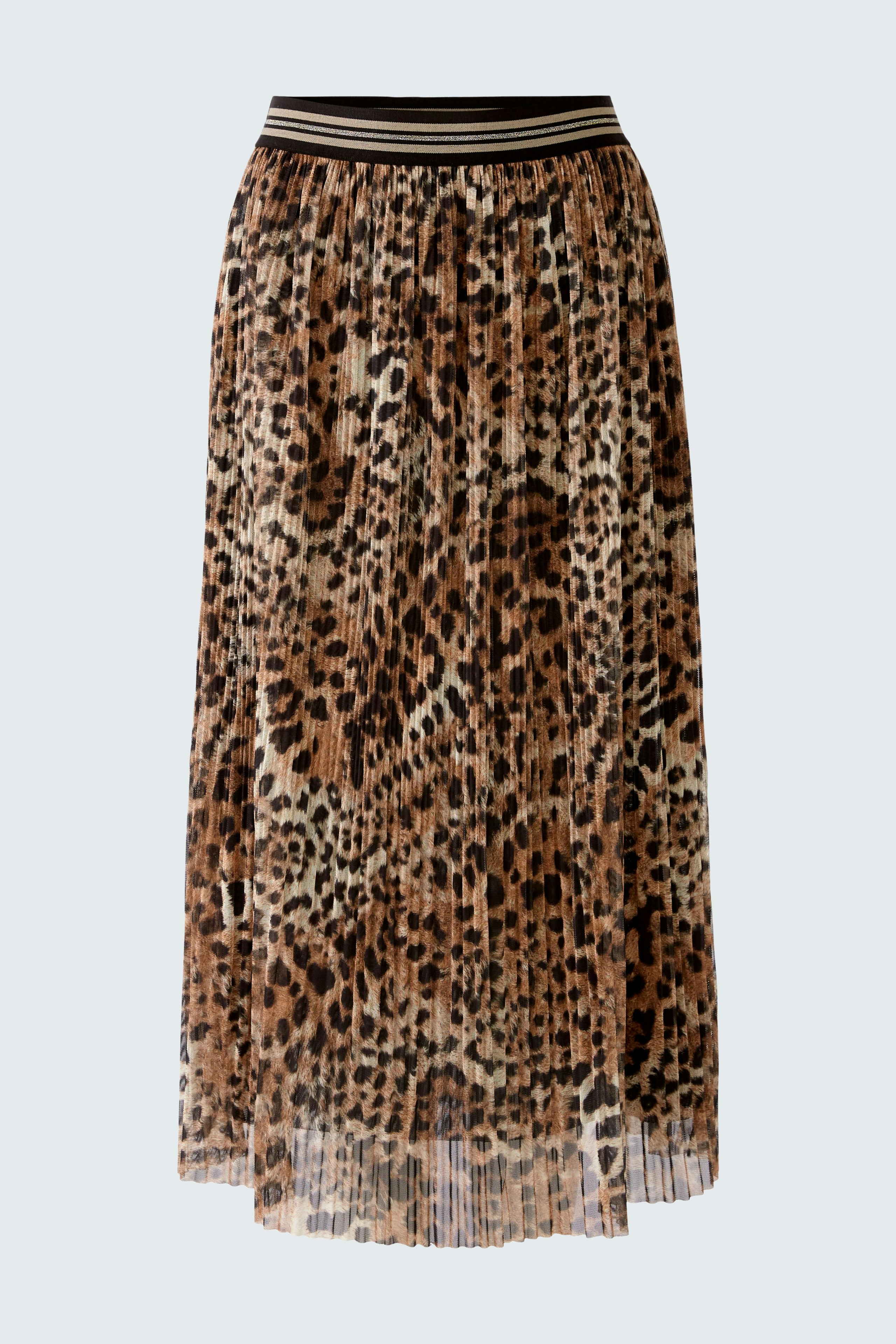 Bild 6 von Plise skirt - dark camel black in dark camel black | Oui