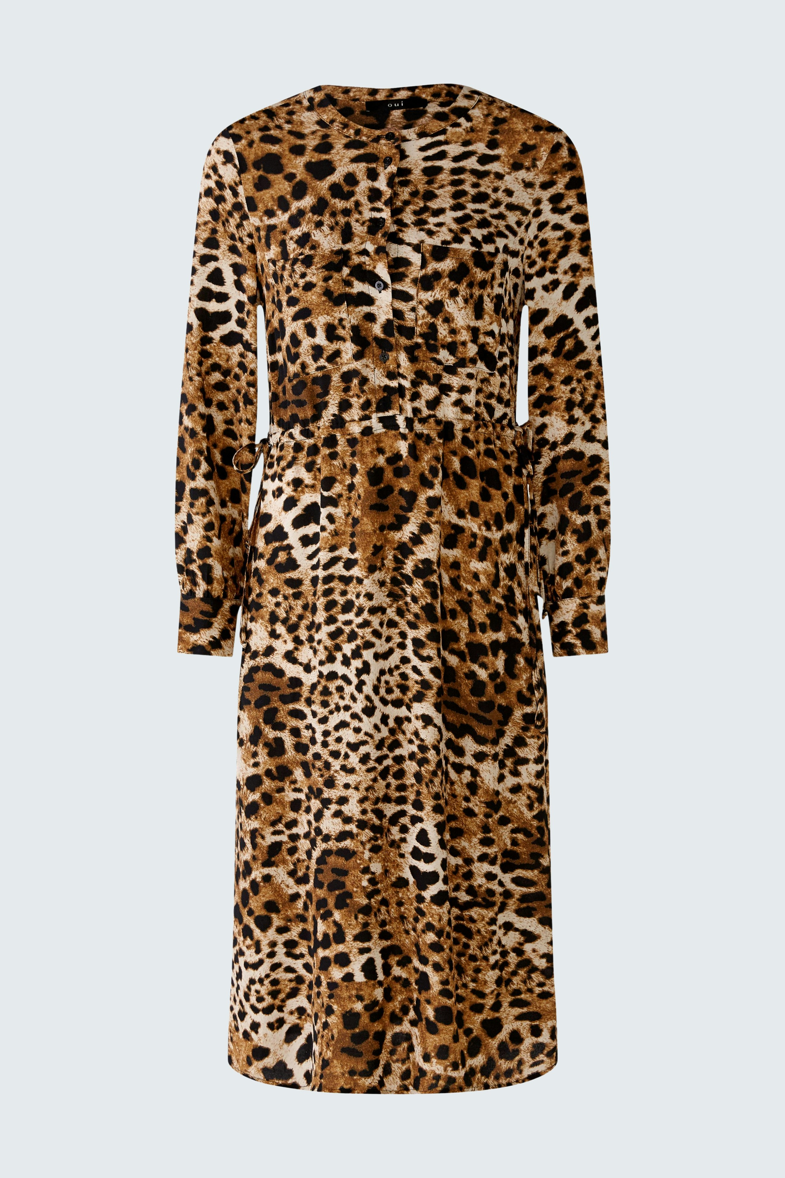 Bild 1 von Midikleid - dark camel black in dark camel black | Oui