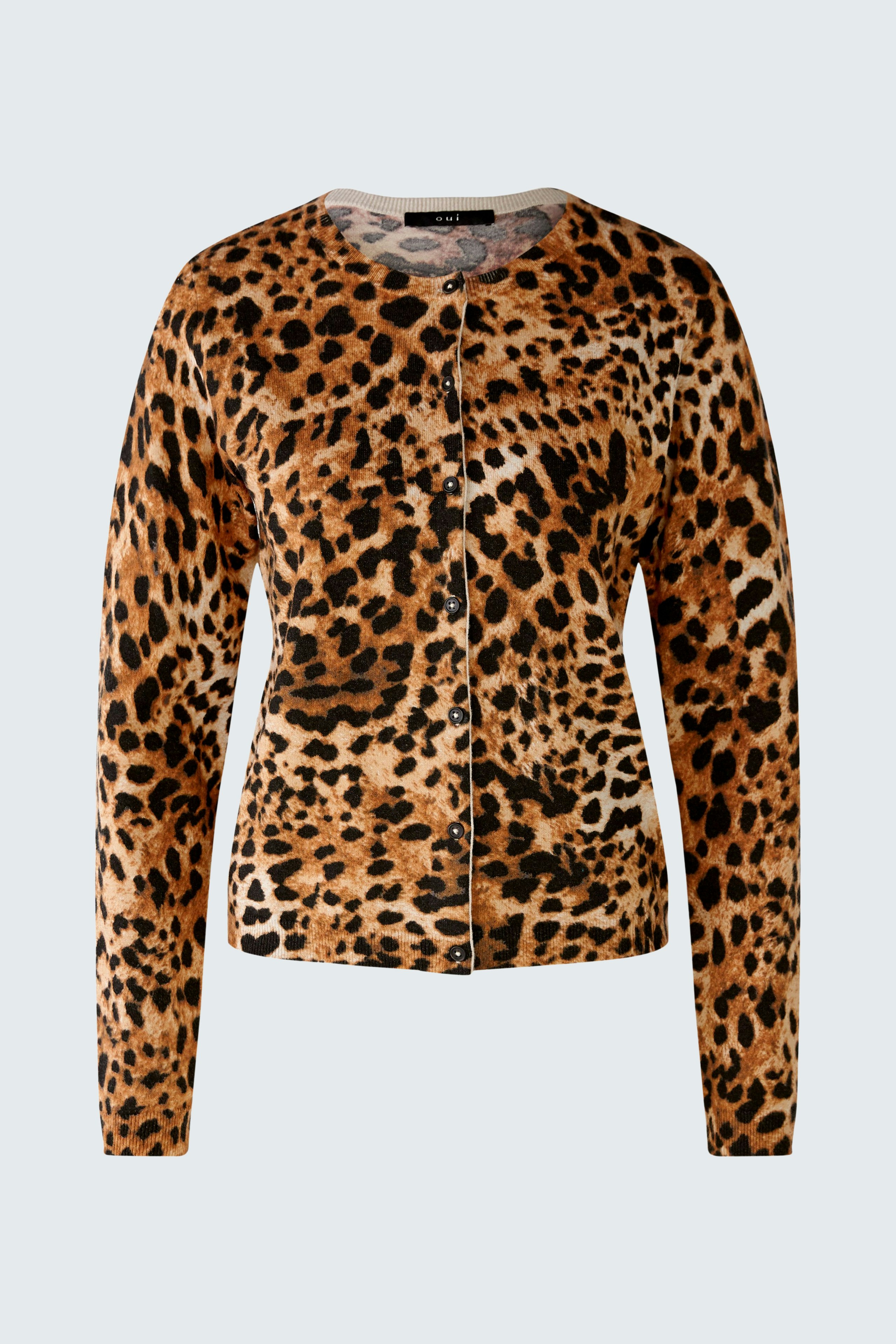 Bild 1 von Cardigan - dark camel black in dark camel black | Oui