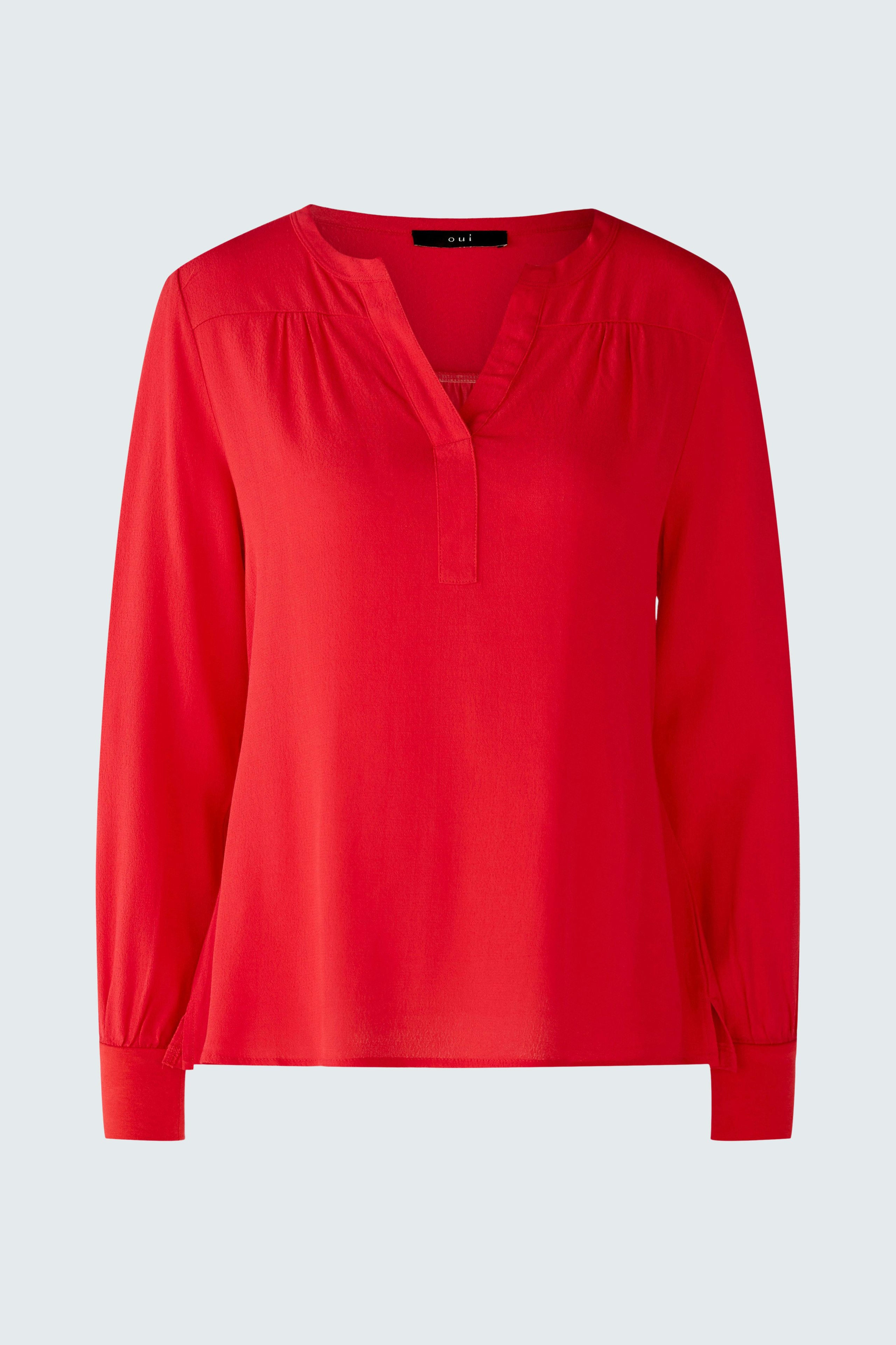 Bild 5 von Blouse shirt - chinese red in chinese red | Oui