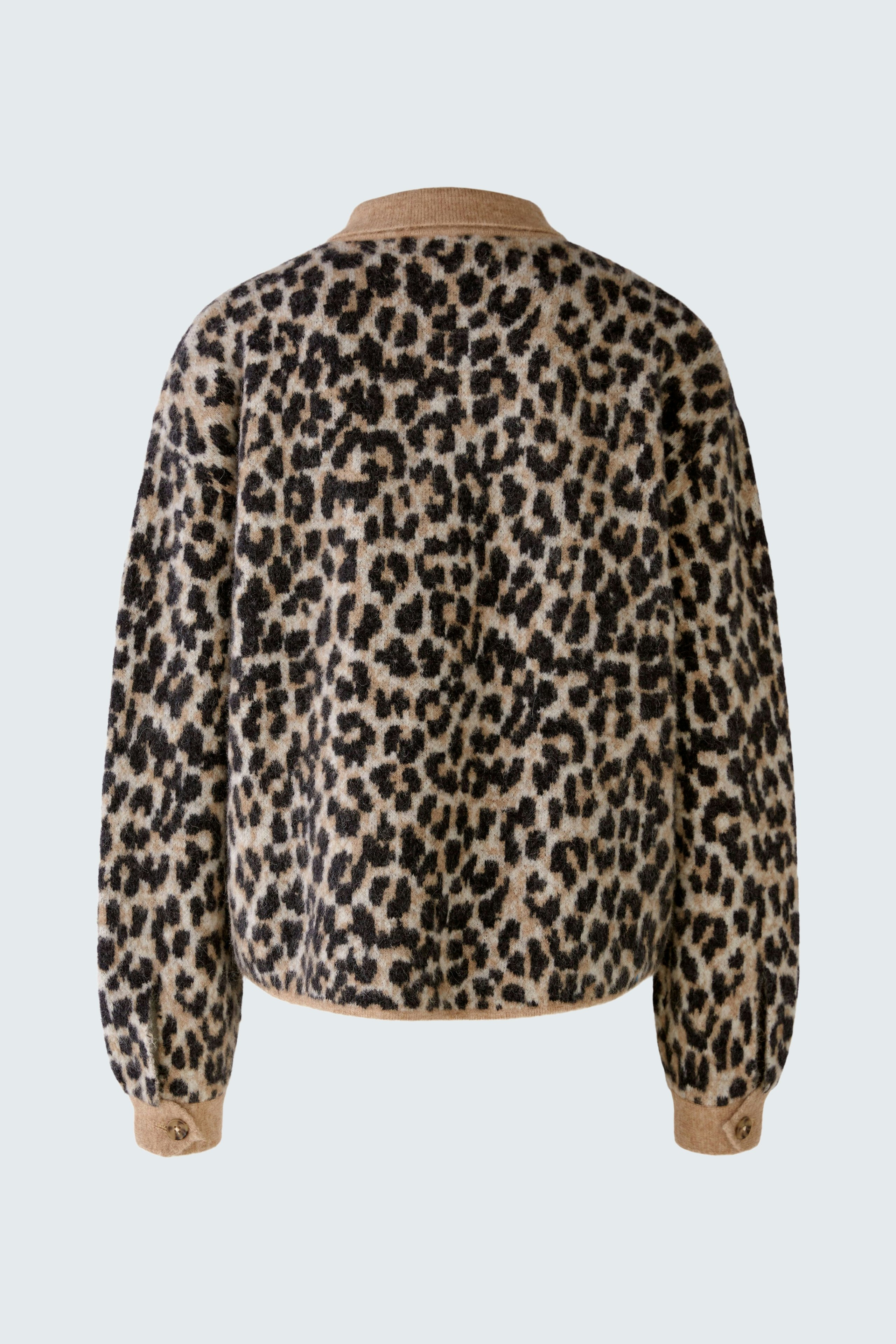 B” CAMEL PEPURAMU CARDIGANレオパード extreme cashmere comfort-fit cardigan n436 luce – extreme cashmere x