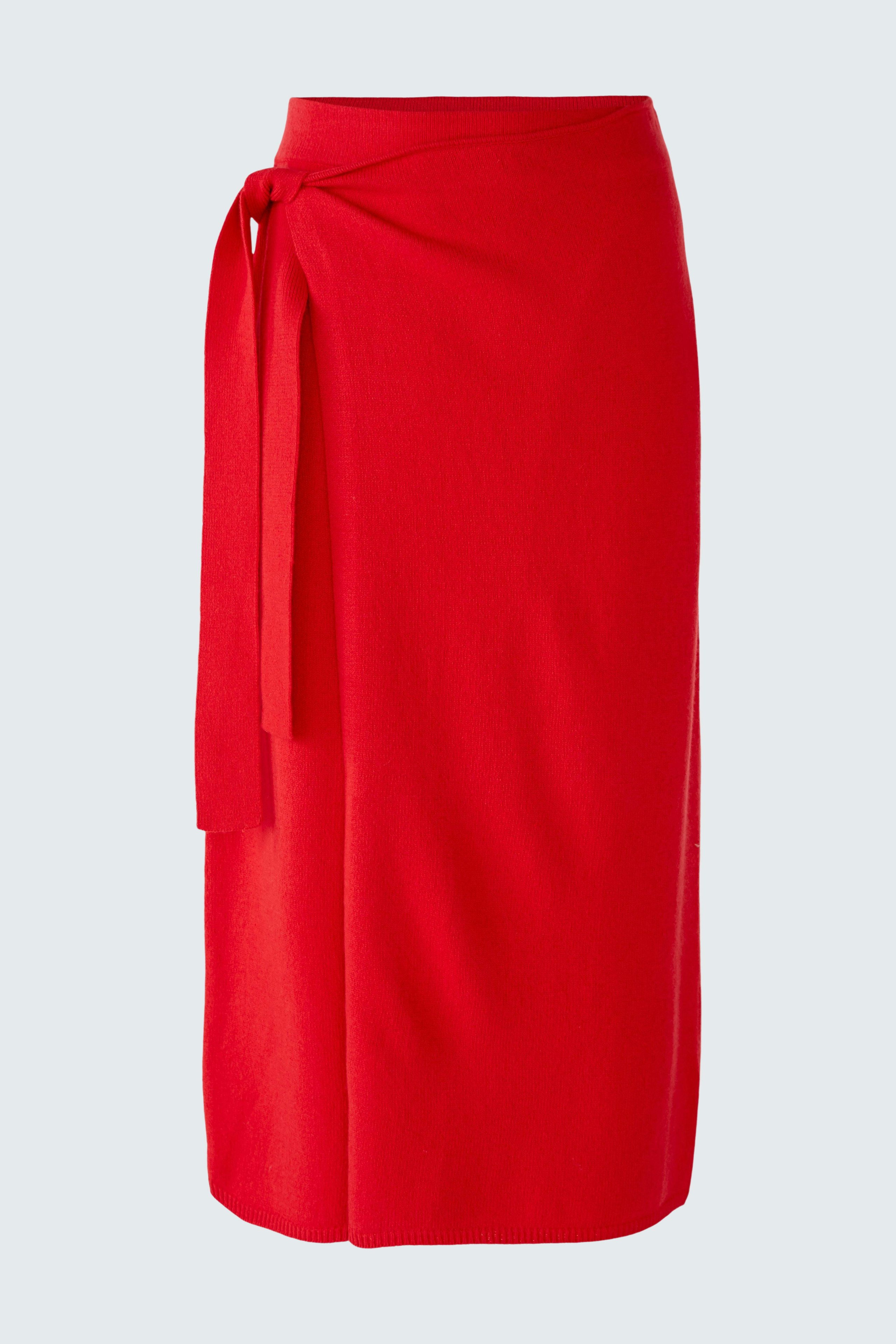 Bild 6 von Knitted skirt - chinese red in chinese red | Oui