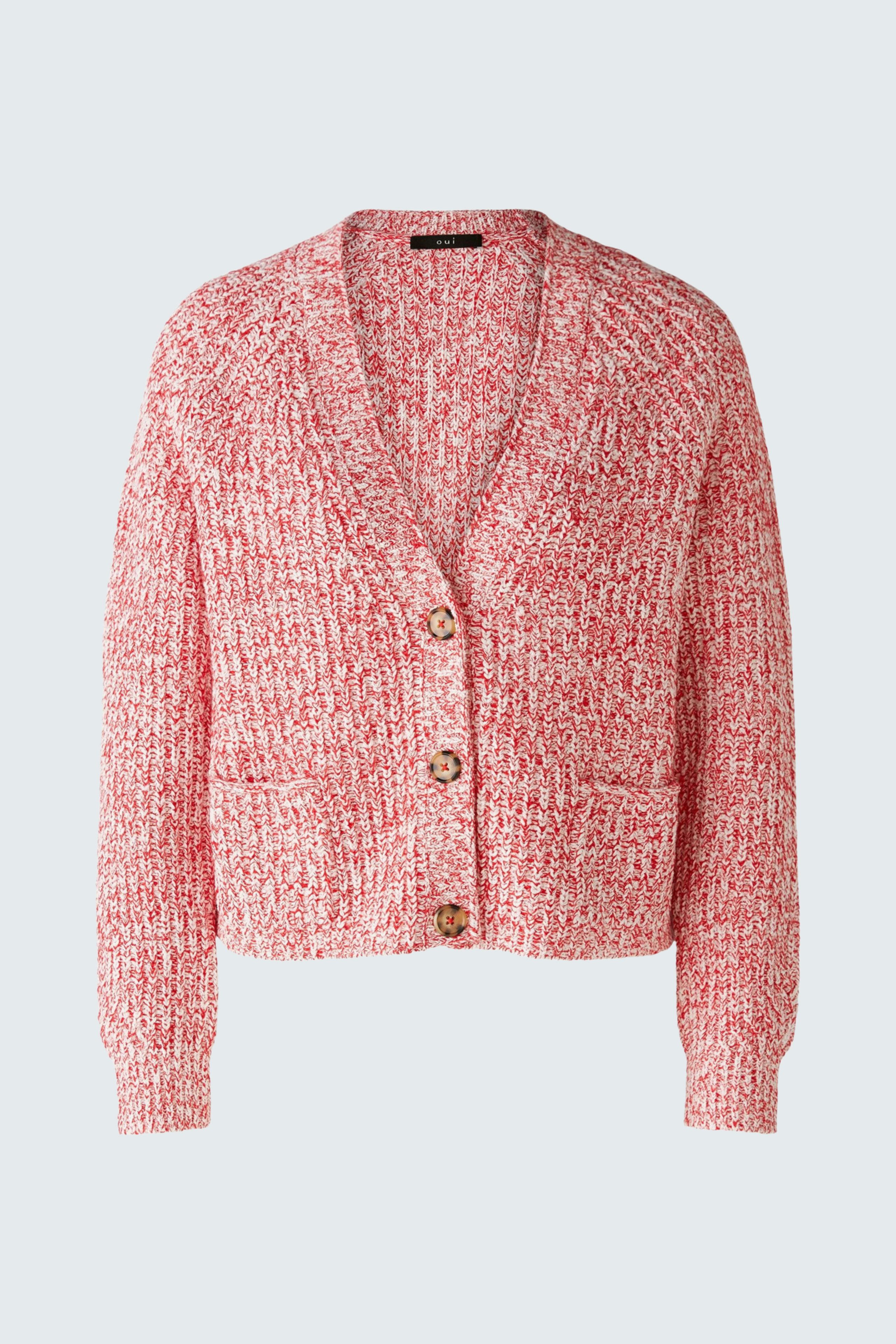 Bild 7 von LAFONYA Cardigan - red white in red white | Oui