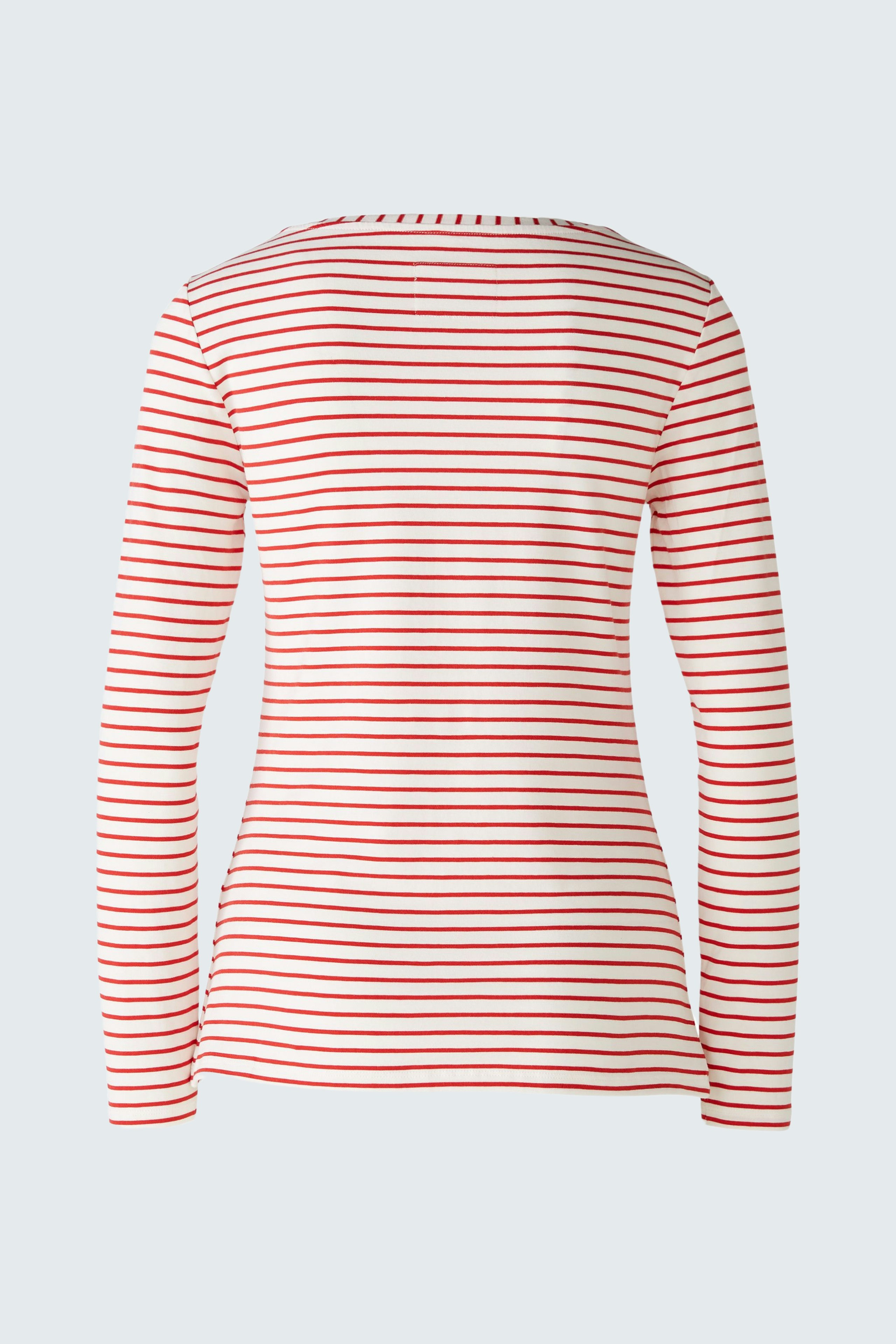 Bild 6 von SUMIKO Long-sleeve shirt - white red in white red | Oui