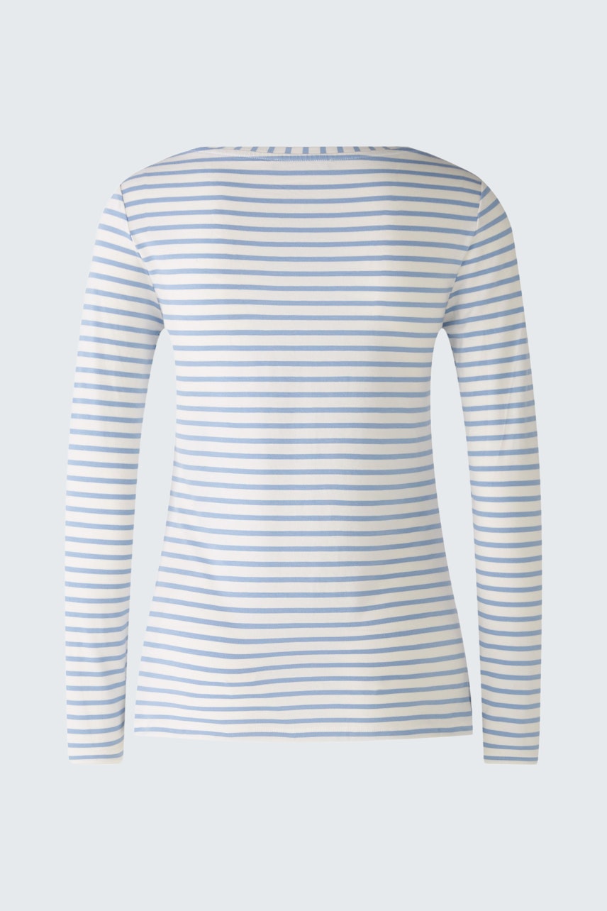 Bild 8 von SUMIKO Langarmshirt - white blue in white blue | Oui