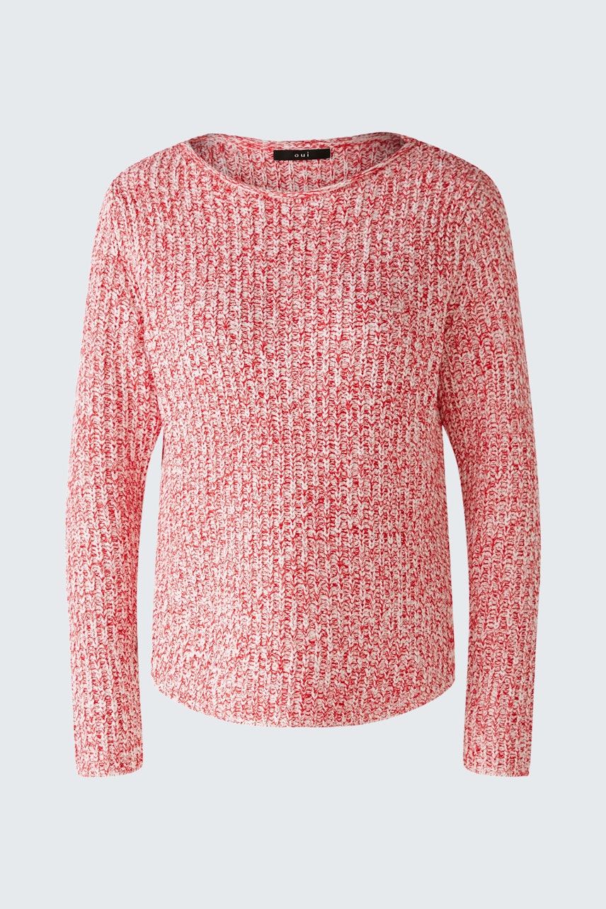 Bild 7 von NAOLIN Pullover - red white in red white | Oui