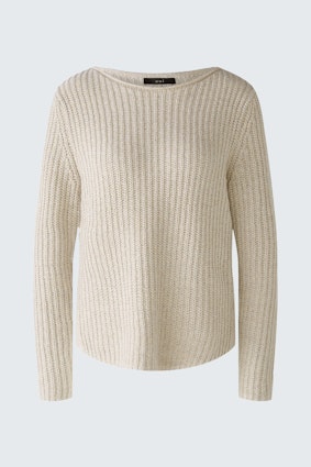 NAOLIN Pullover - light camel white