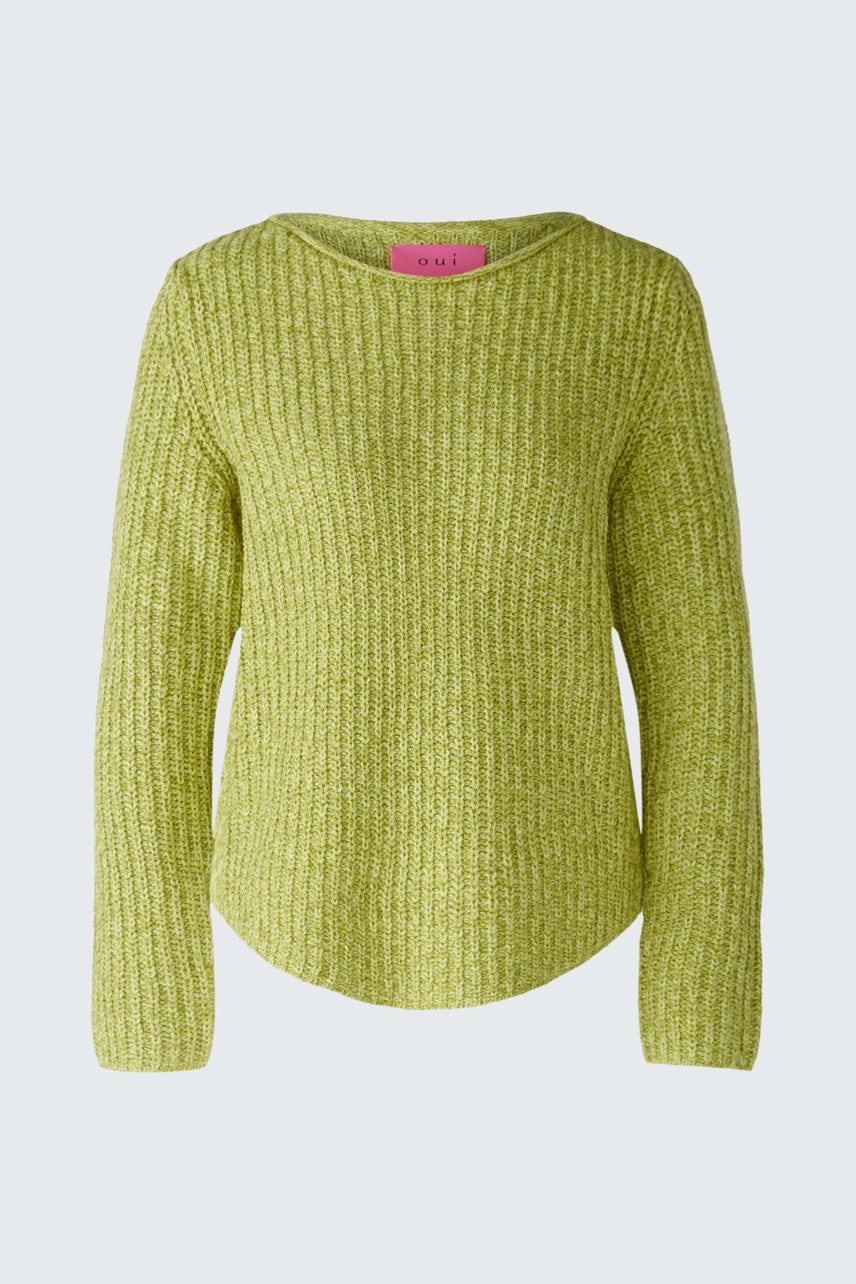 Bild 6 von NAOLIN Pullover - pea green in pea green | Oui