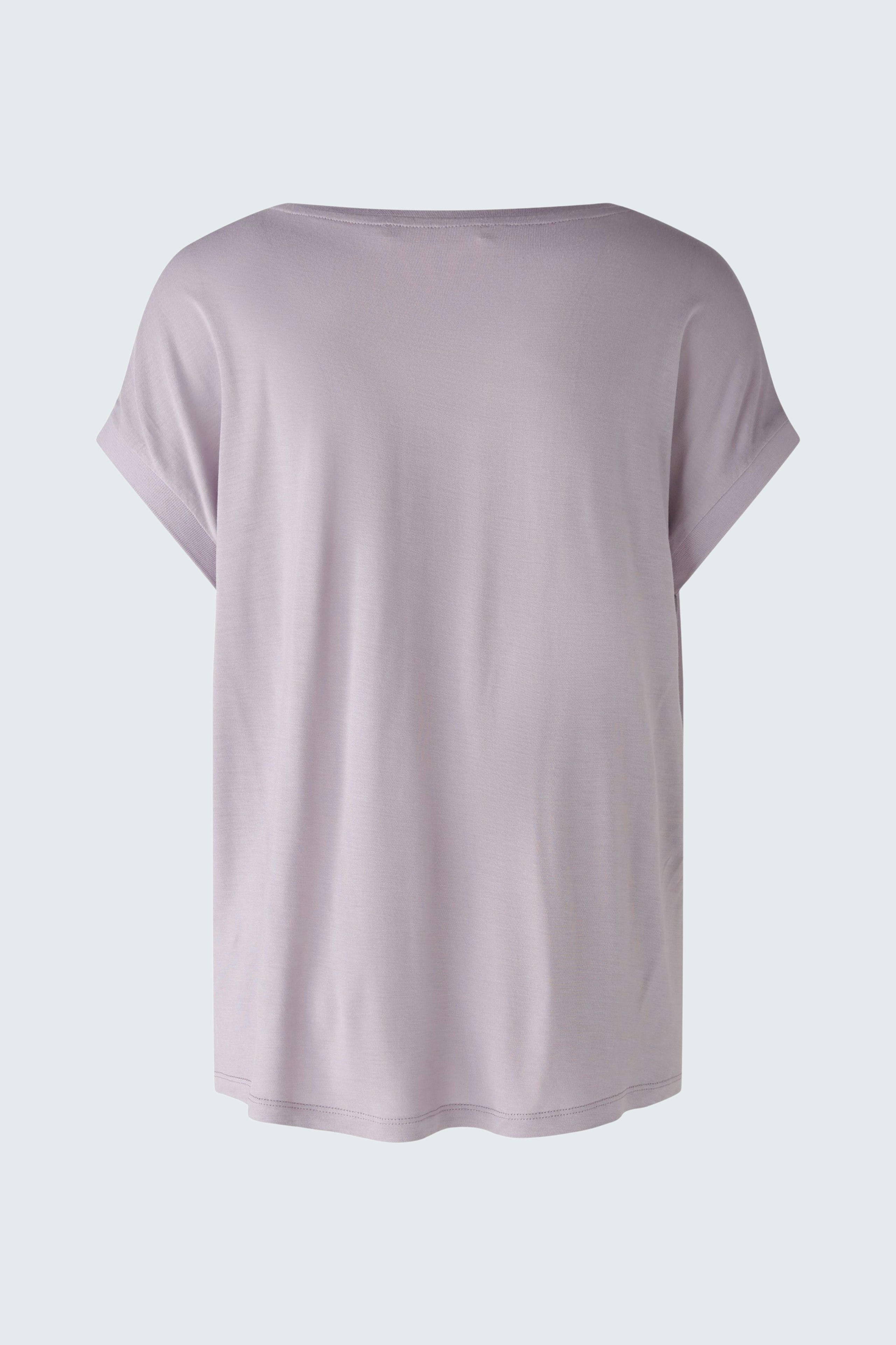 Light purple blouse shirt for women, featuring a relaxed fit and soft fabric.
