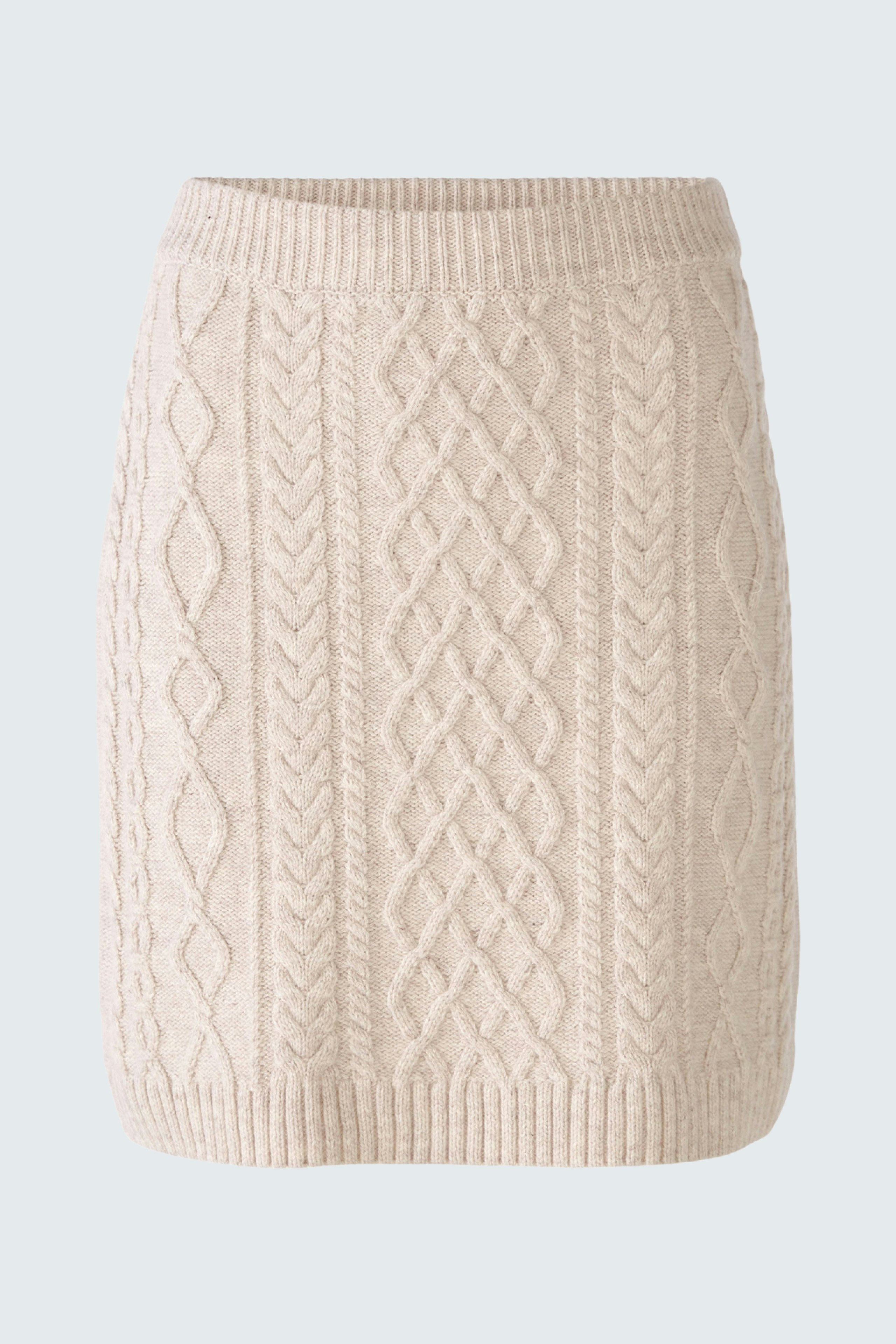 Bild 1 von Strickrock - light beige mel in light beige mel | Oui