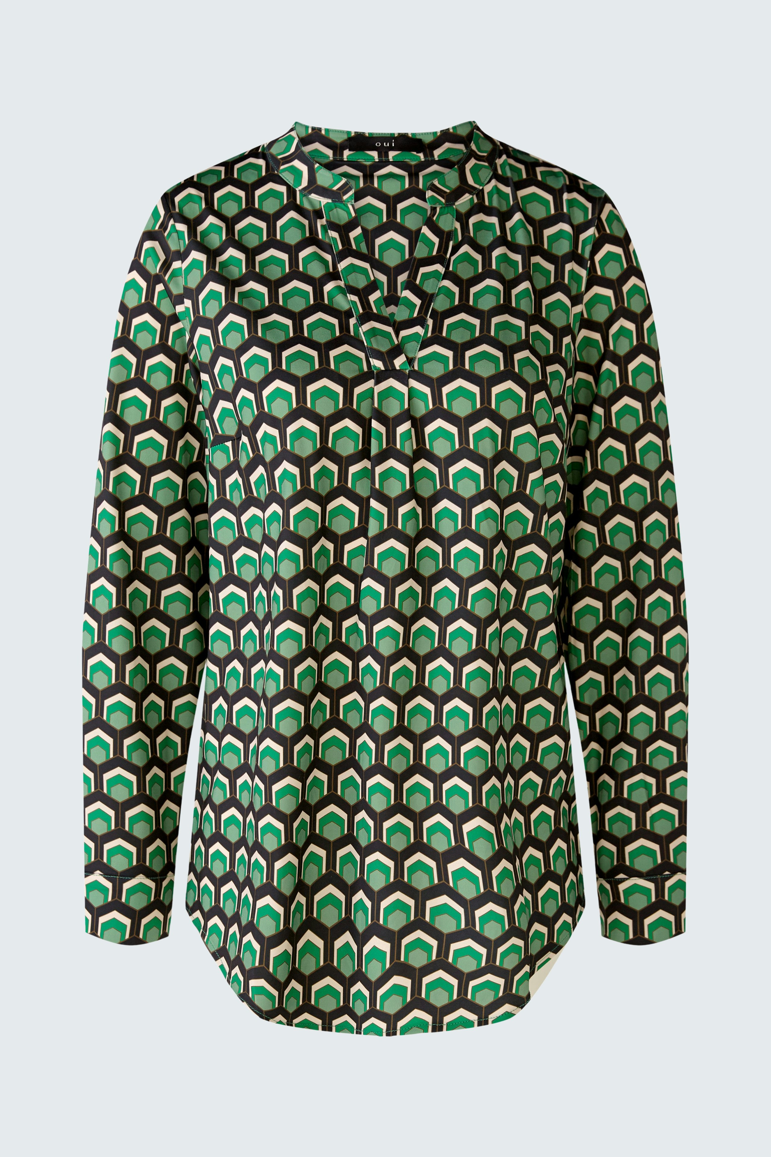 Bild 1 von Blouse - light green grey in light green grey | Oui