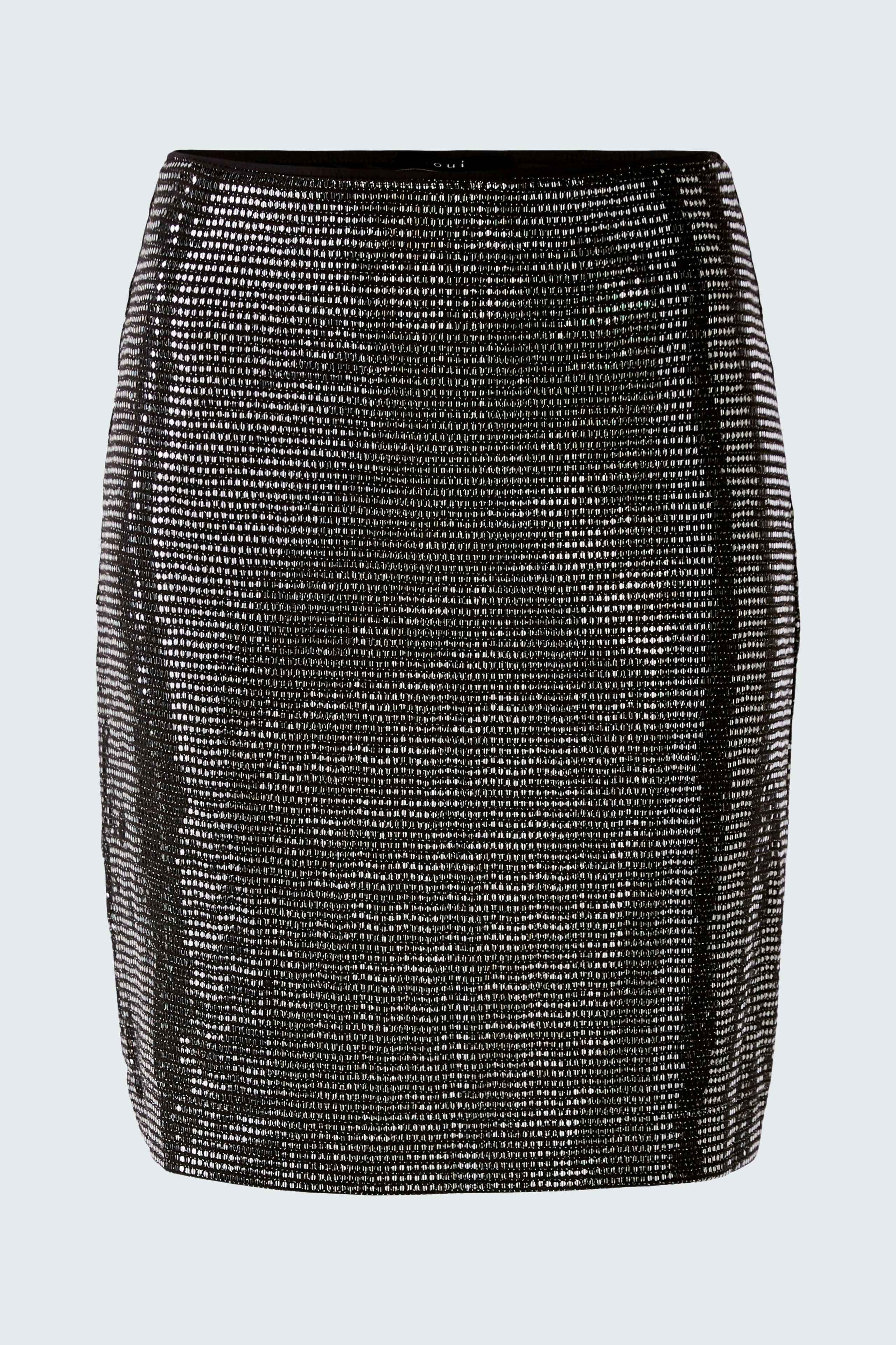 Bild 1 von Bleistiftrock - black in black | Oui