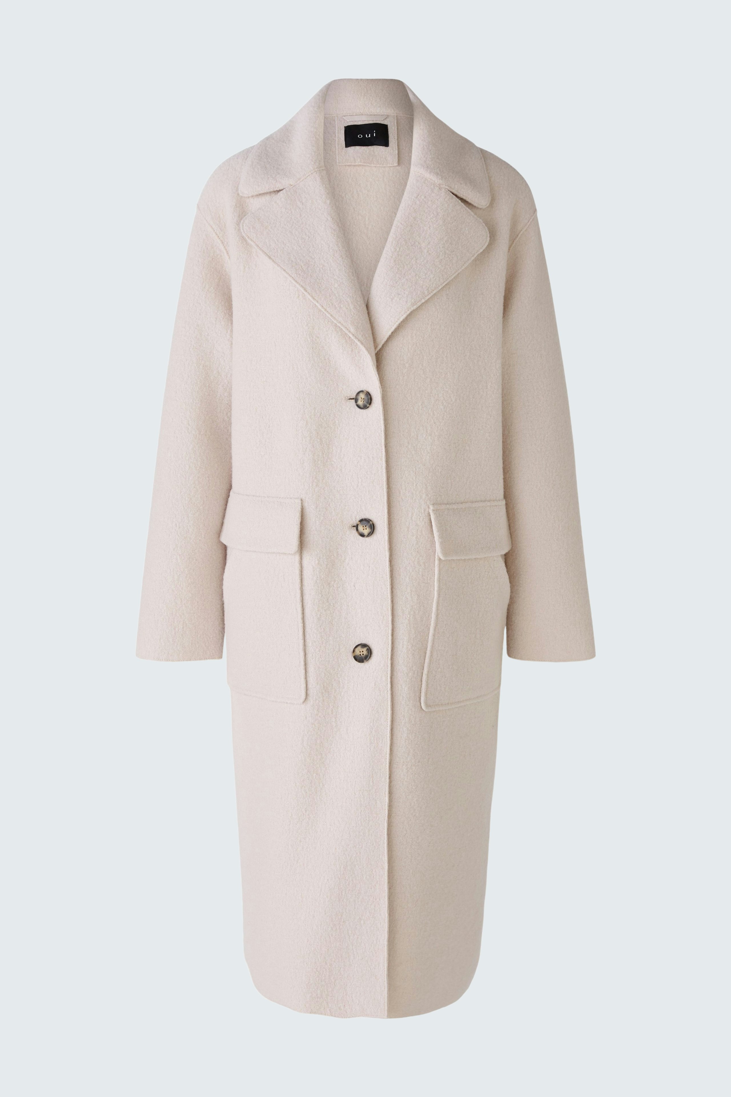 Bild 7 von Mantel - stone melange in stone melange | Oui