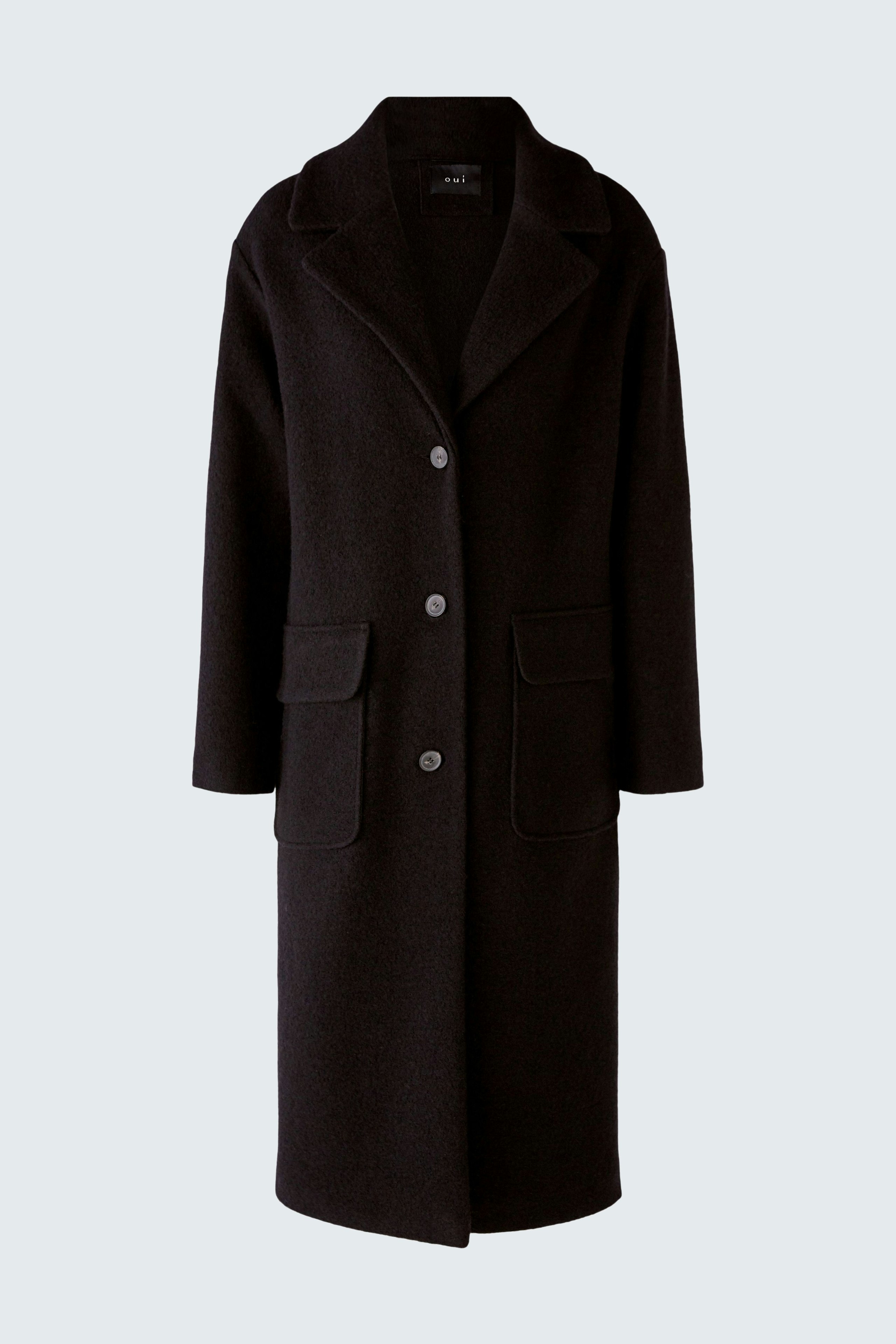 Bild 7 von Coat - black in black | Oui