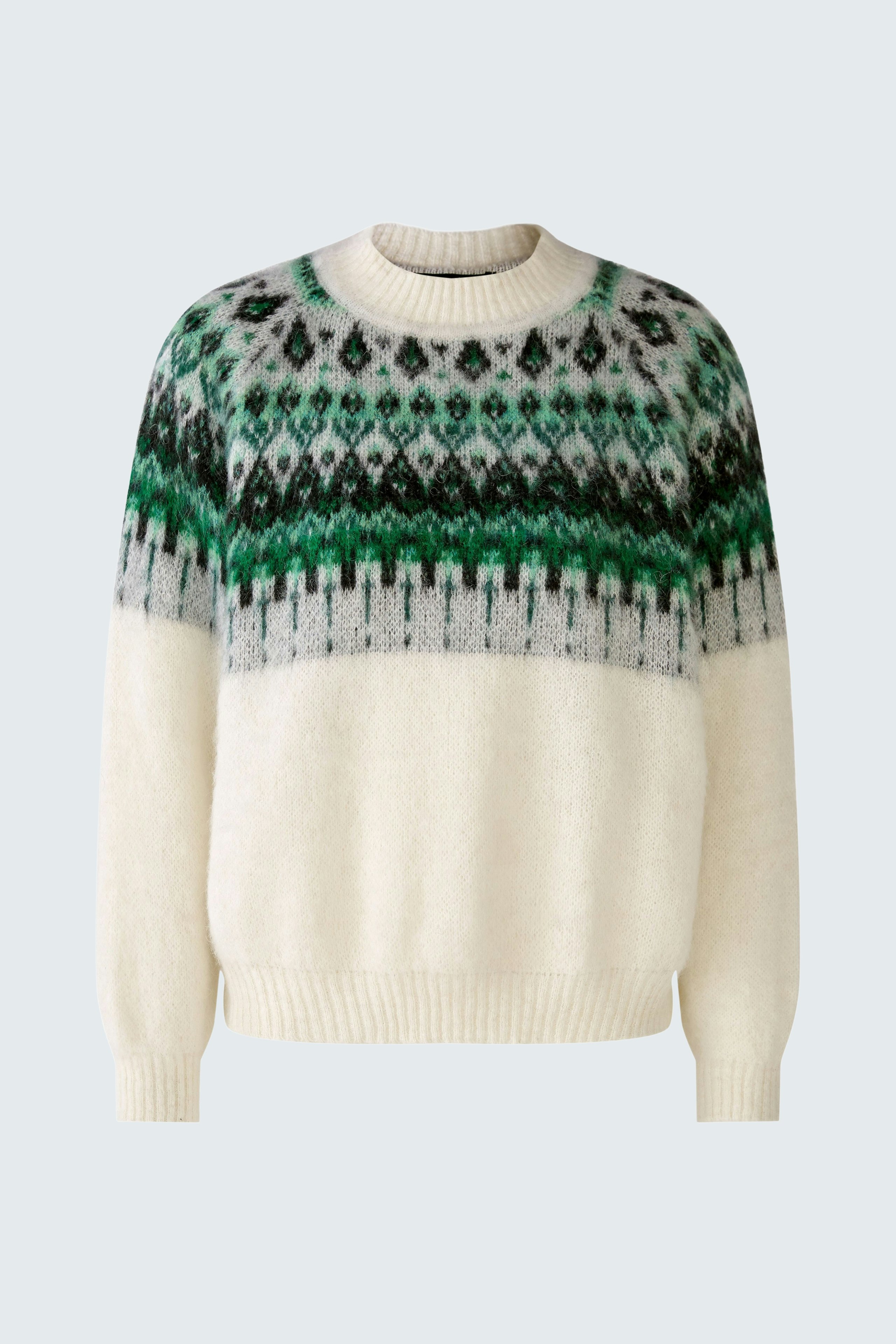 Bild 8 von Pullover - offwhite green in offwhite green | Oui