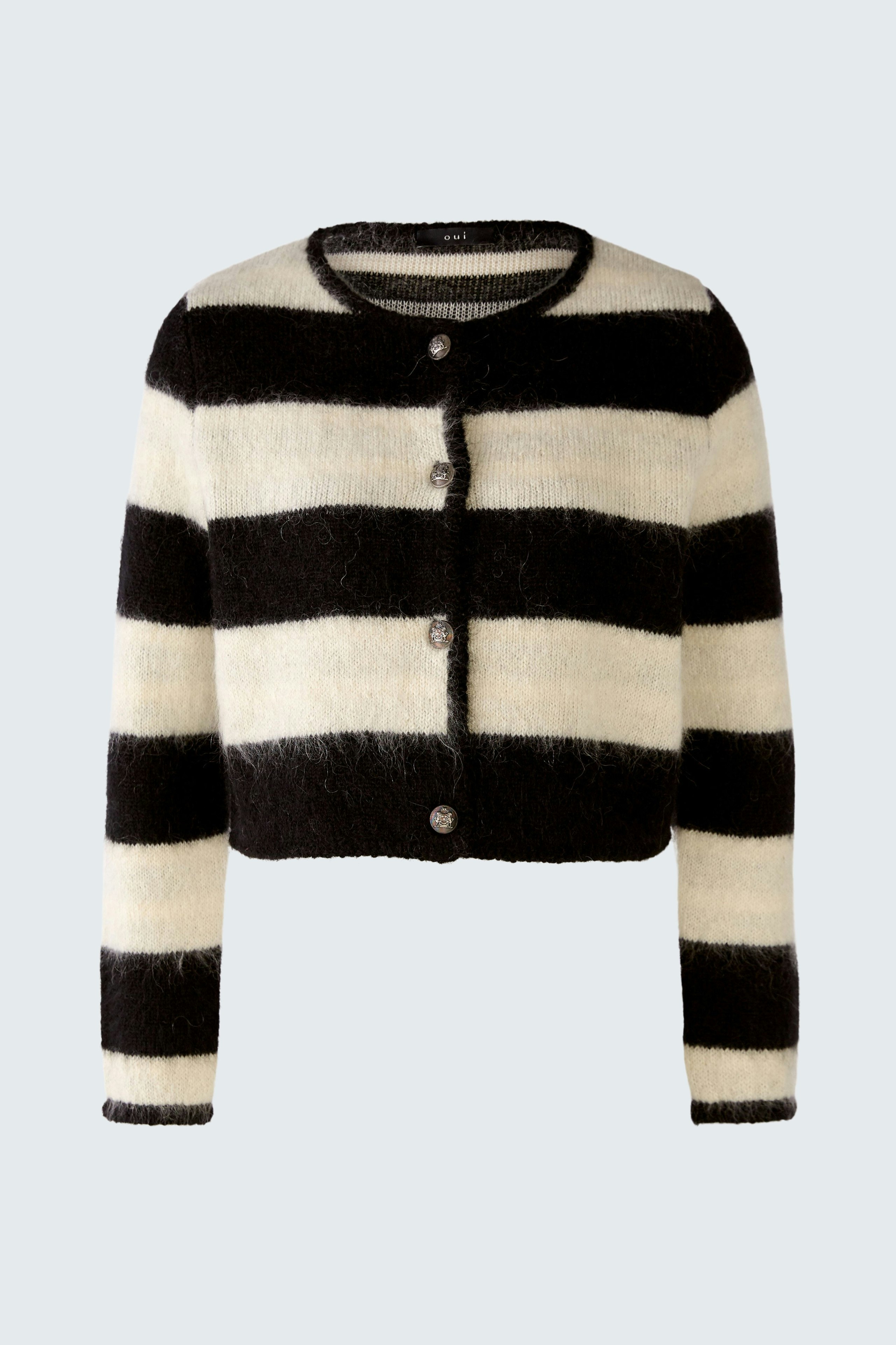 Bild 7 von Strickjacke - black offwhite in black offwhite | Oui