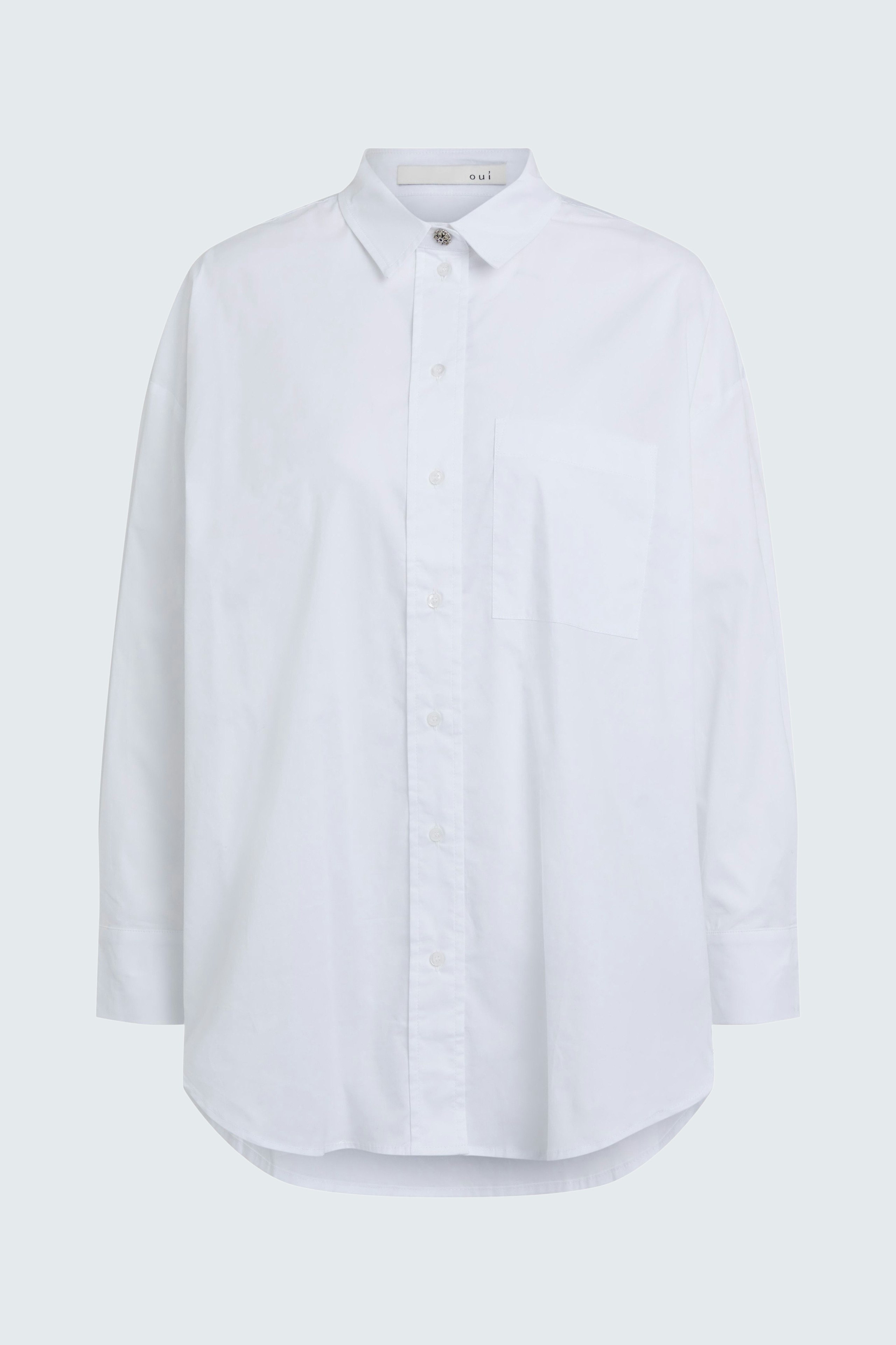 Bild 8 von Blouse - optic white in optic white | Oui